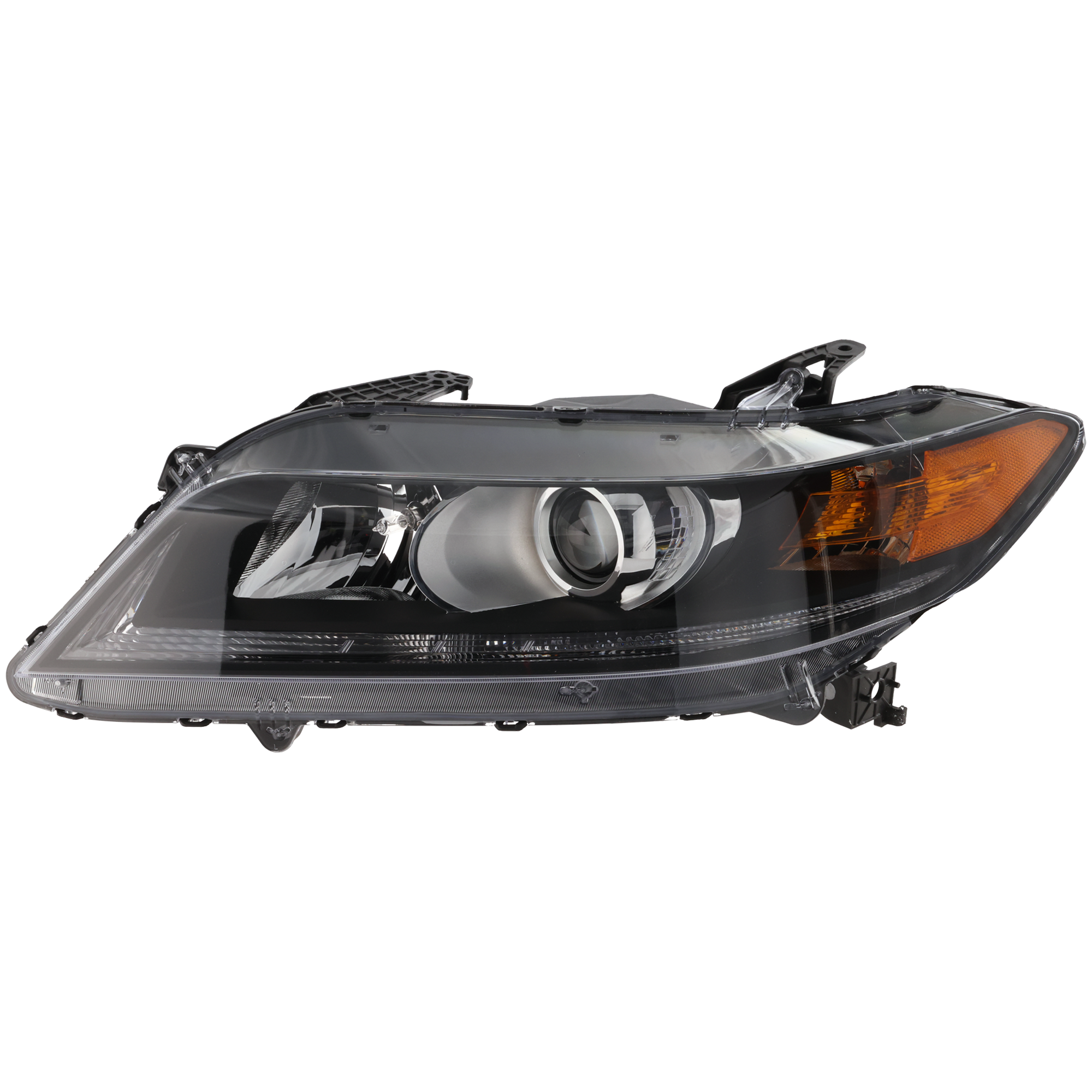 AM ACCORD 13-15 HEAD LAMP LH Assembly Halogen Coupe 4 Cyl. Exc. Touring Models CAPA SKU REPH100342Q Partslink HO2502157C OEM 33150T3LA11