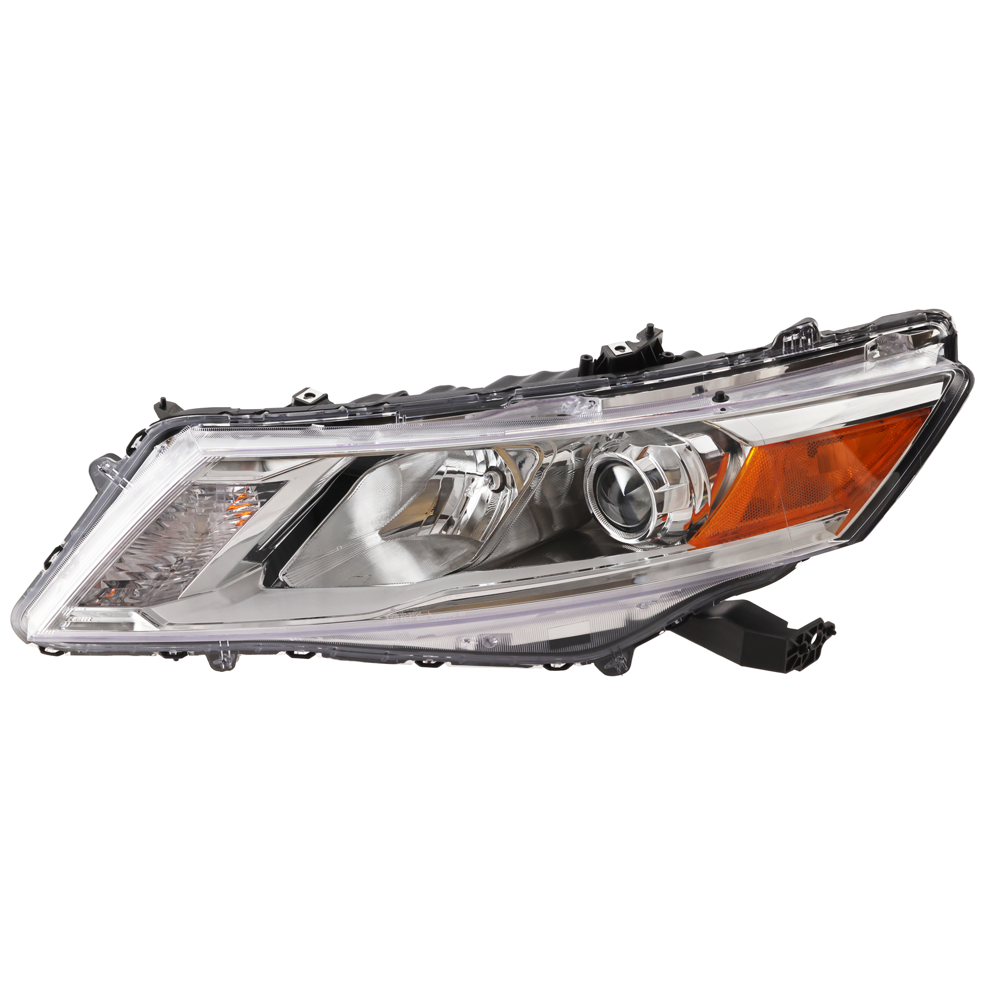 AM CROSSTOUR 13-15 HEAD LAMP LH Assembly Halogen SKU REPH100344 Partslink HO2502155 OEM 33150TP6A21