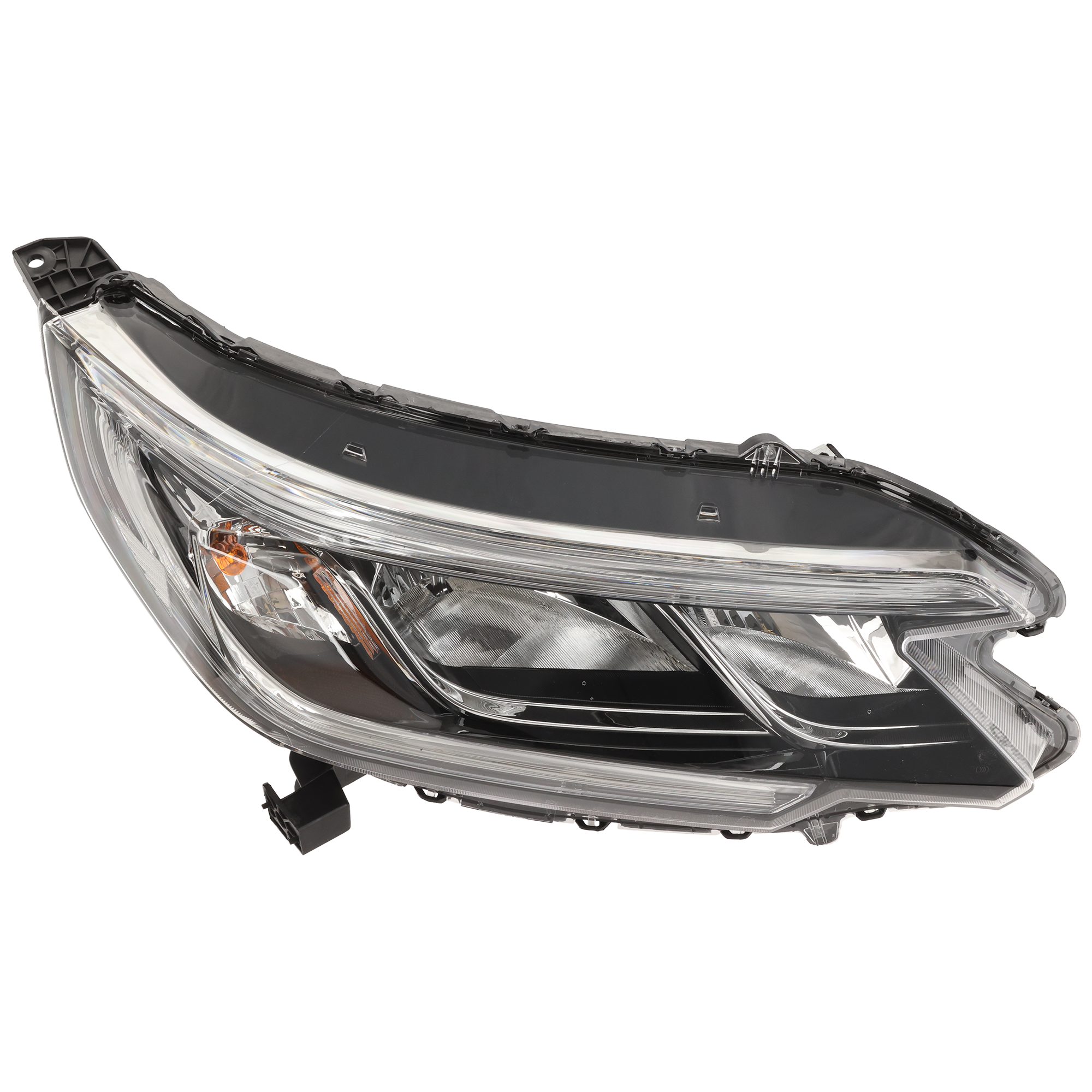 AM CR V 15-16 HEAD LAMP RH Assembly Halogen w o LED DRL LX Model SKU REPH100359 Partslink HO2503162 OEM 33100T1WA11