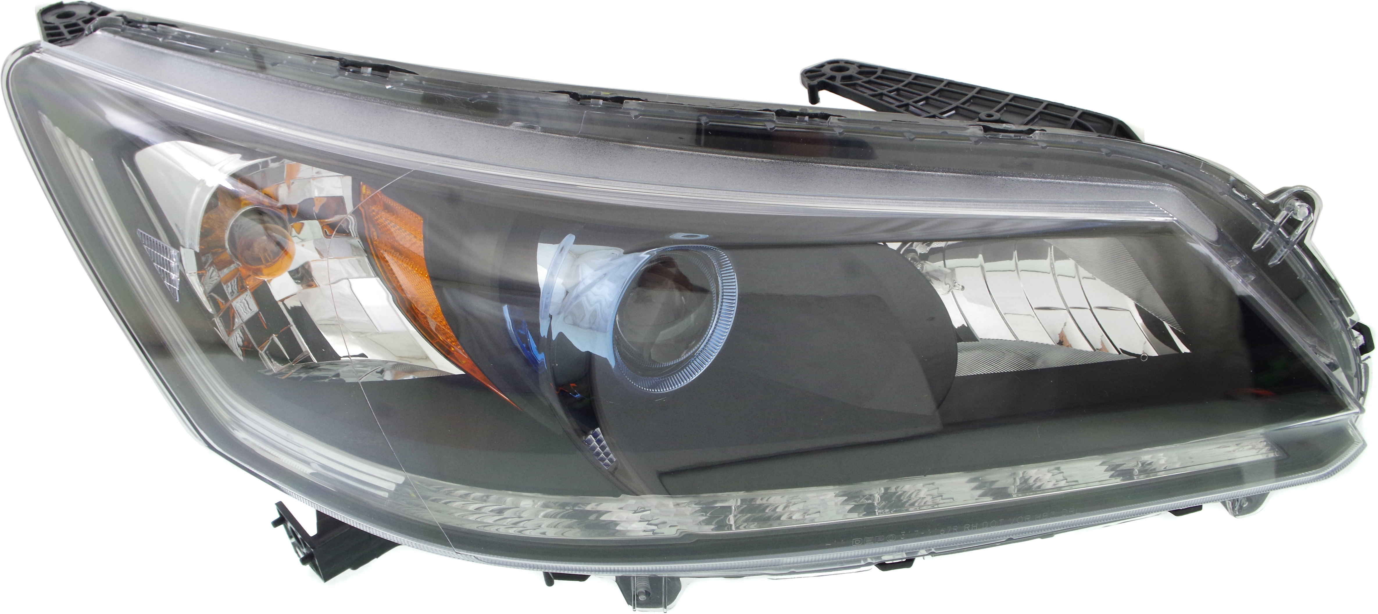 AM ACCORD 14-15 HEAD LAMP RH Assembly Halogen Hybrid Model Sedan CAPA SKU REPH100365Q Partslink HO2503166C OEM 33100T3WA01