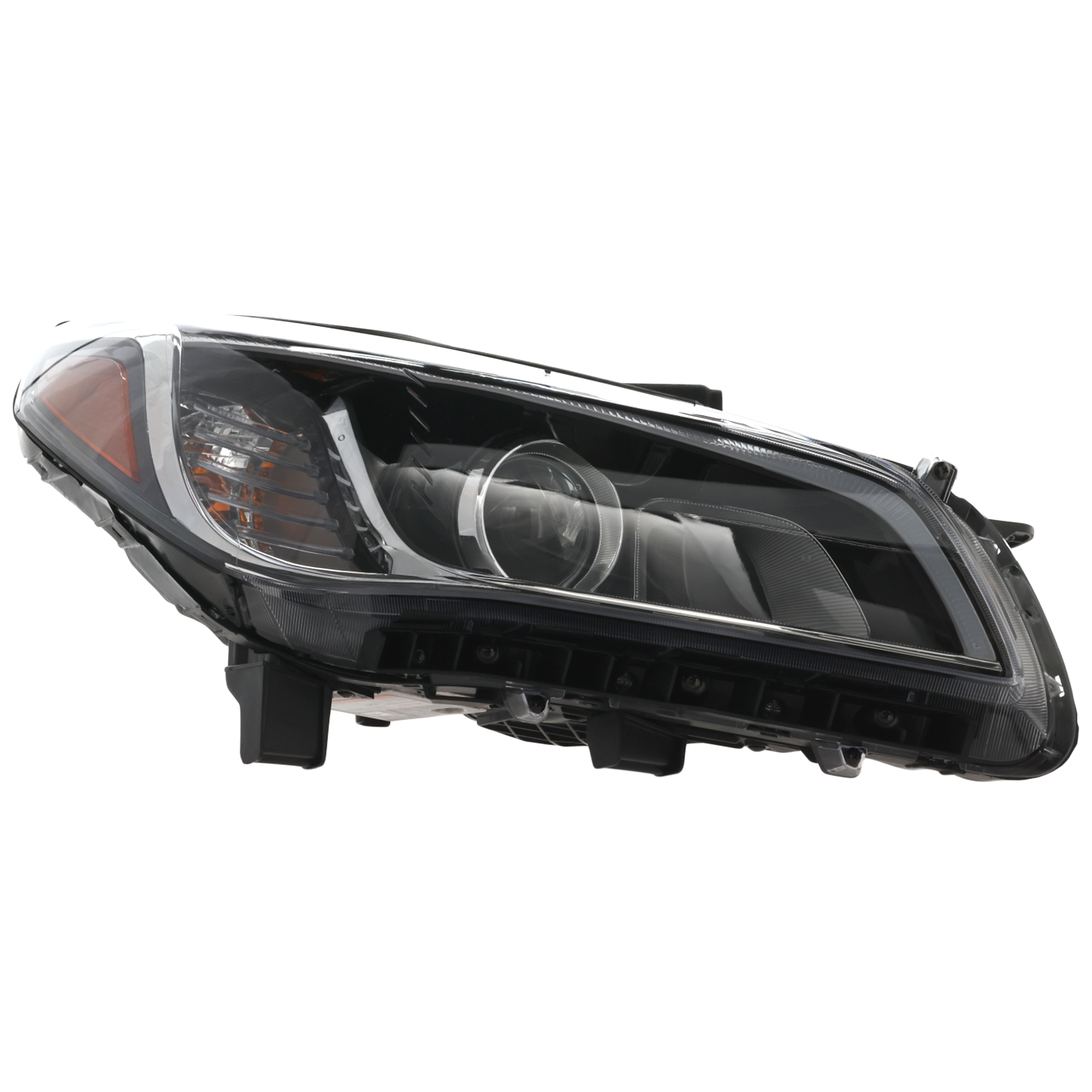 AM SONATA 15-17 HEAD LAMP RH Assembly HID Xenon w HID Kit Exc. Hybrid Model SKU REPH100373 Partslink HY2503184 HY2503214 OEM 92102C2100-92102C2200