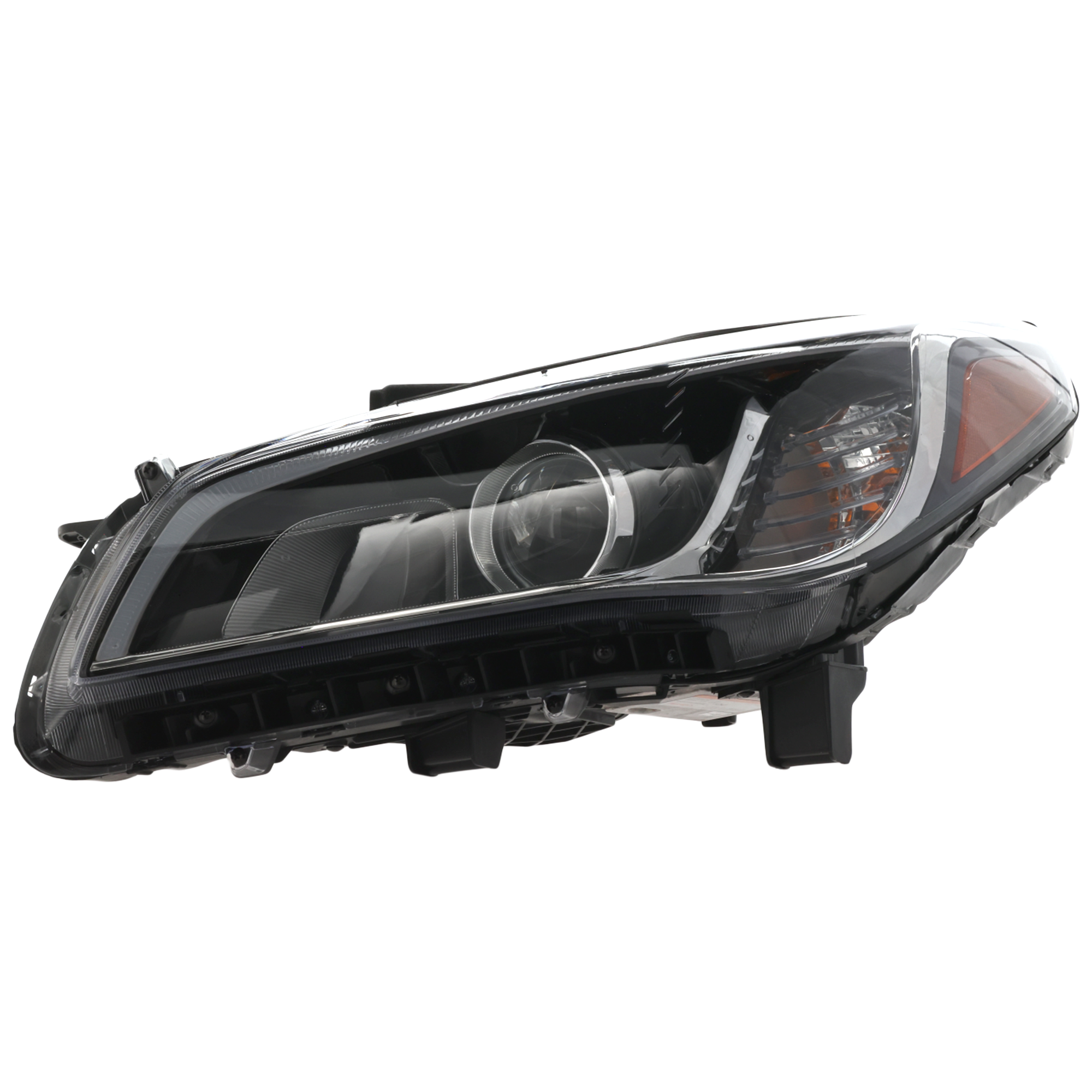 AM SONATA 15-17 HEAD LAMP LH Assembly HID Xenon w HID Kit Exc. Hybrid Model SKU REPH100374 Partslink HY2502184 HY2502214 OEM 92101C2100-92101C2200
