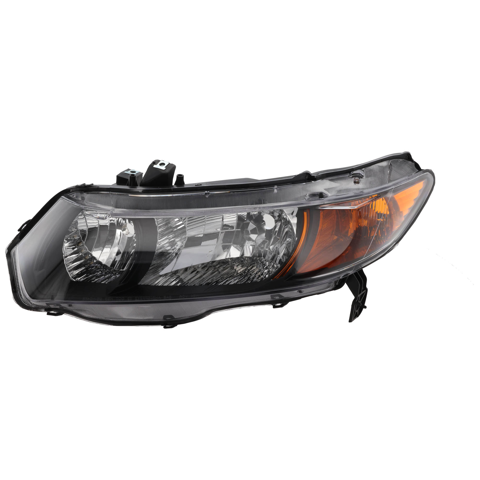 AM CIVIC 06-07 HEAD LAMP LH Lens and Housing Halogen Auto 5 Speed Manual Trans Coupe SKU REPH100382 Partslink HO2518111 OEM 33151SVAA01