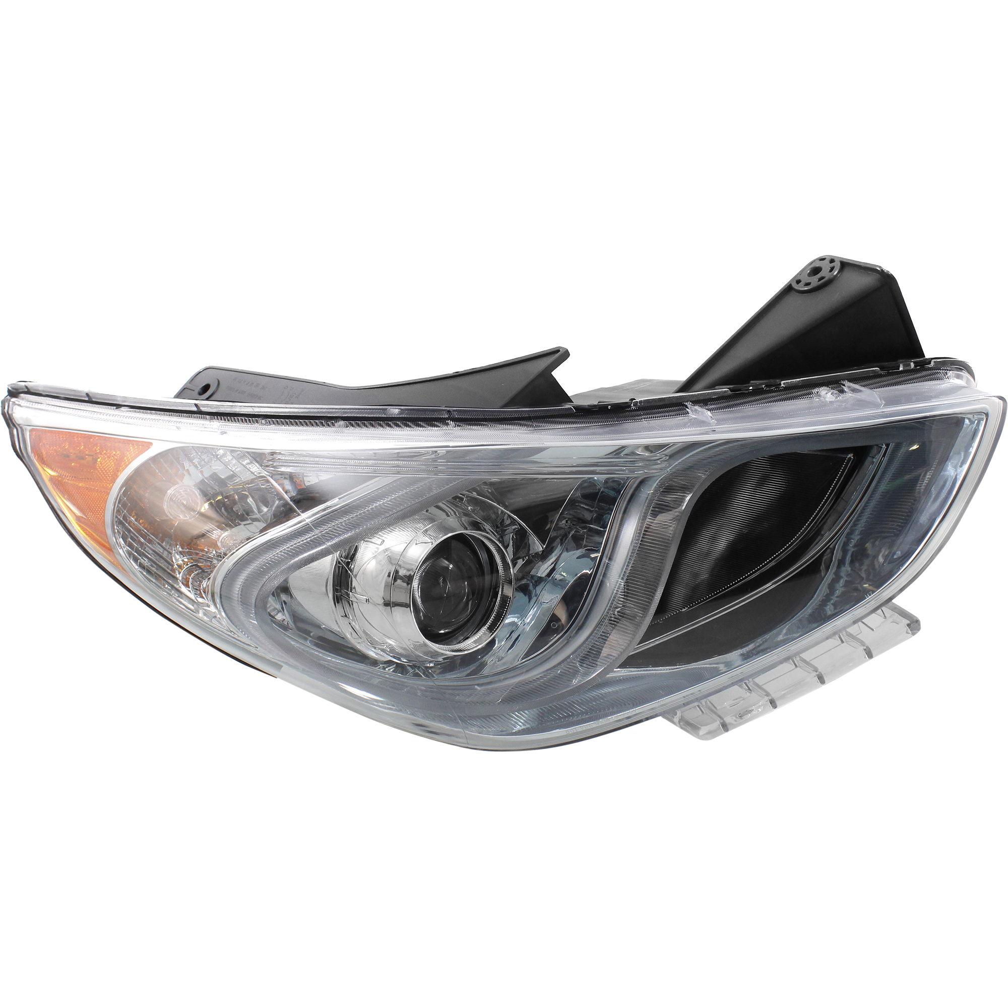 AM SONATA 11-15 HEAD LAMP RH Assembly Hybrid Model SKU REPH100389 Partslink HY2503177 OEM 921024R050