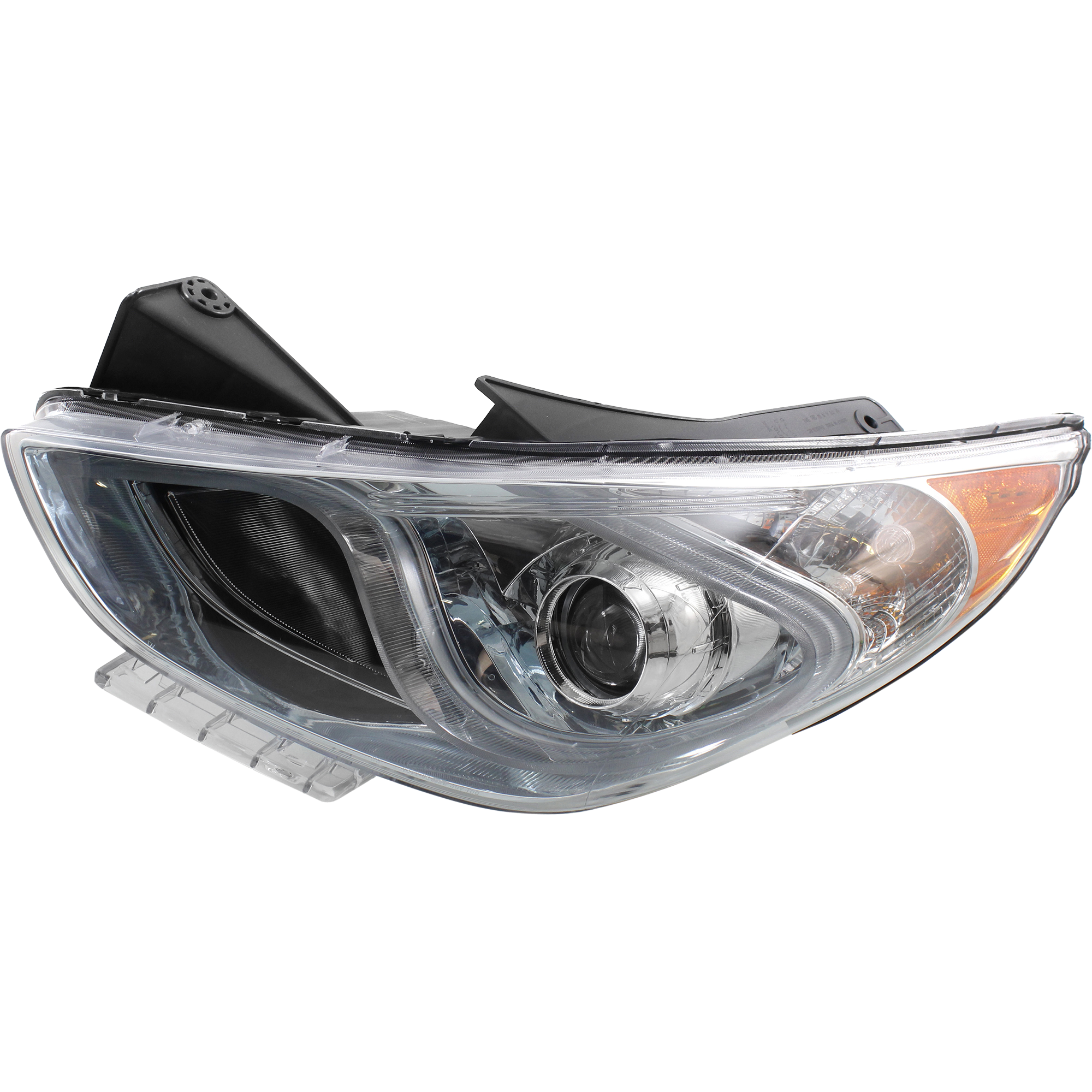 AM SONATA 11-15 HEAD LAMP LH Assembly Hybrid Model SKU REPH100390 Partslink HY2502177 OEM 921014R050