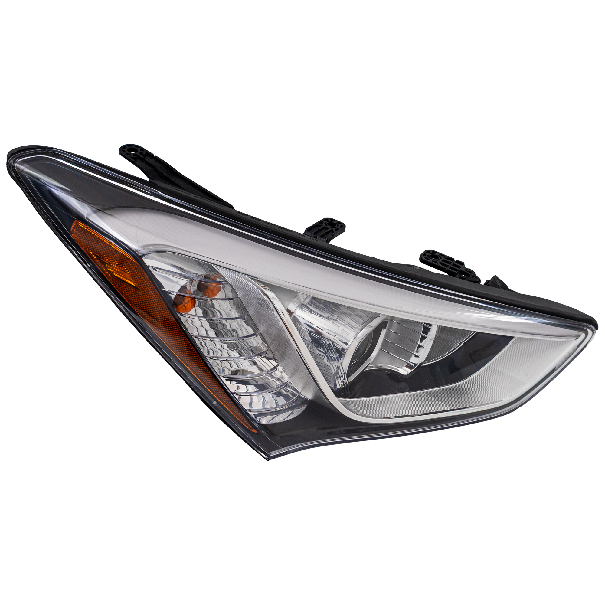 AM SANTA FE 13-16 HEAD LAMP RH Assembly Halogen SKU REPH100391 Partslink HY2503175 OEM 92102B8020