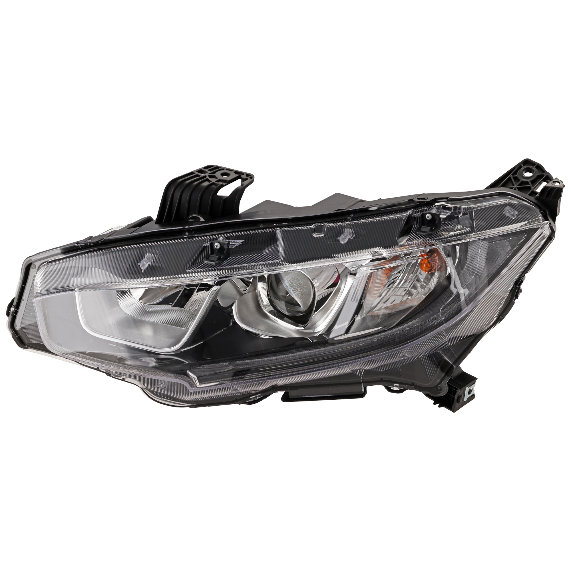 AM CIVIC 16-20 HEAD LAMP LH Assembly Halogen Coupe 16-19 Hatchback 17-18-18 EX EX L LX To Vin U2275441 Sport Si Model 19-20 Sedan 18 North America Built Vehicle SKU REPH100394 Partslink HO2502173 OEM 33150TBAA01