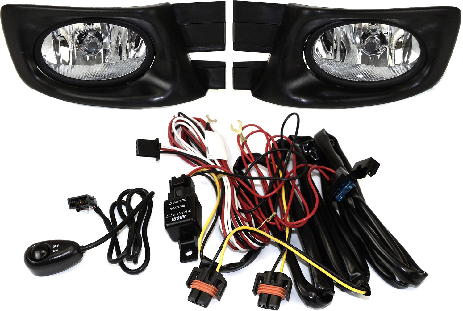 AM ACCORD 03-05 FOG LAMP RH AND LH Assembly Dealer Installed Sedan SKU REPH100802 Partslink HO2591100 OEM 08V31SDA101