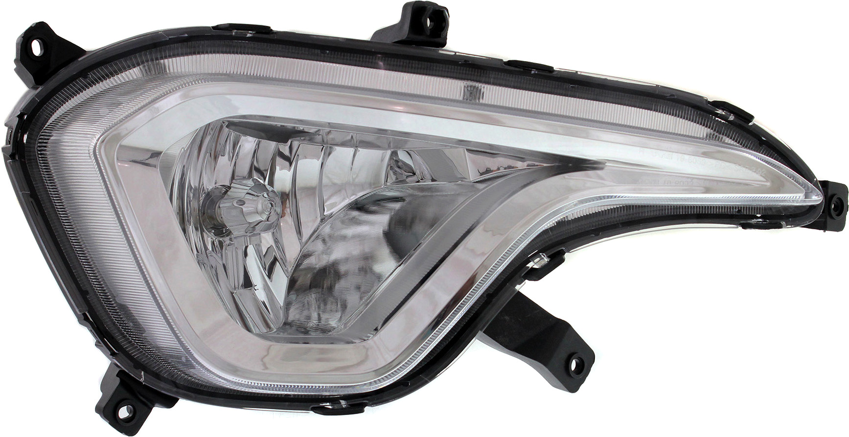 AM SANTA FE 13-16 FRONT FOG LAMP RH Assembly SKU REPH107585 Partslink HY2593144 OEM 92202B8030
