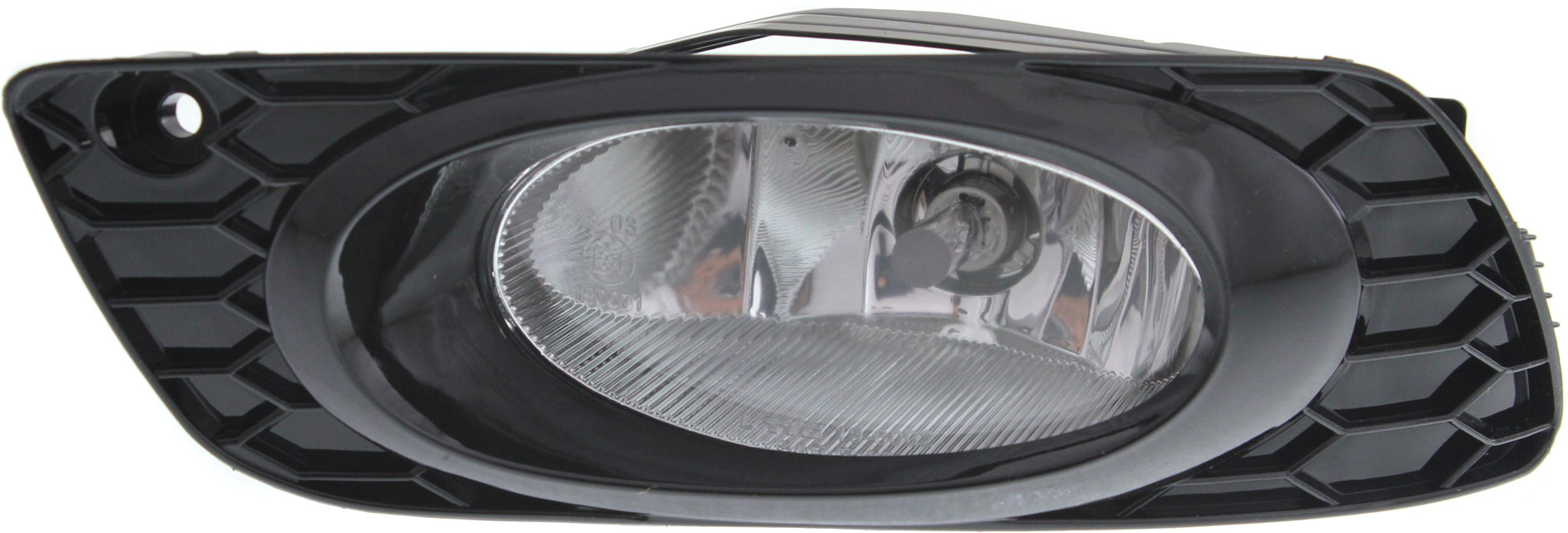 AM CIVIC 12-12 FRONT FOG LAMP LH Assembly Factory Installed Exc. Hybrid Model Sedan SKU REPH107590 Partslink HO2592134 OEM 33950TR7A01