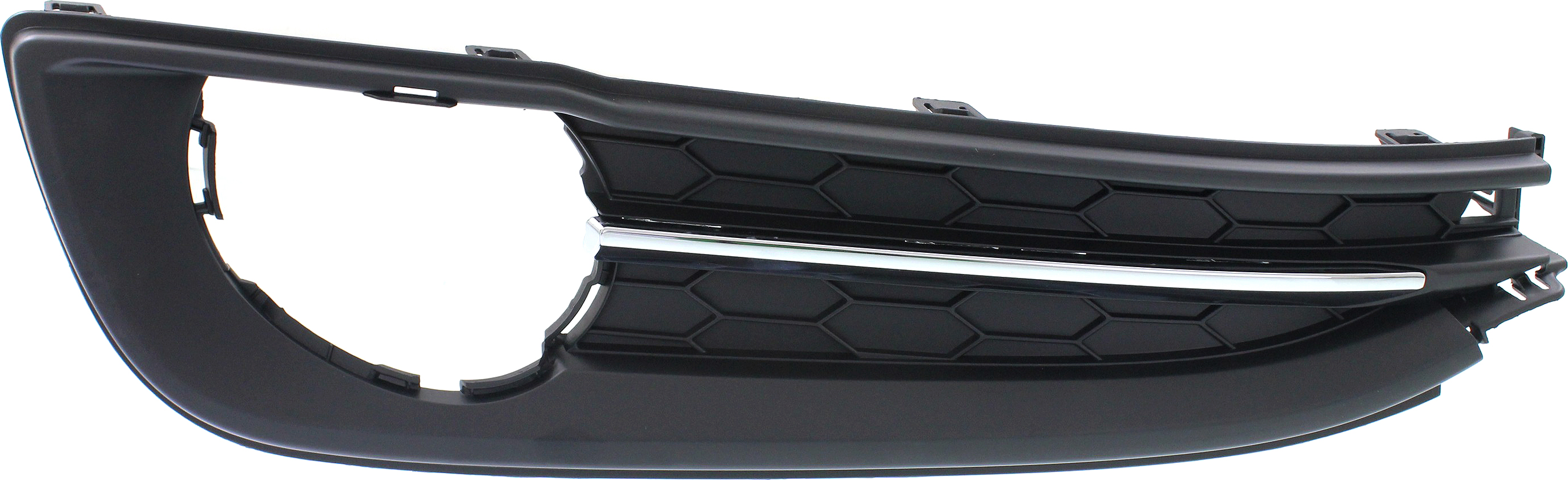 AM CIVIC 13-14 FRONT FOG LAMP MOLDING LH Primed 2.4L Eng. Sedan SKU REPH108616 Partslink HO1038115 OEM 71107TR7A51