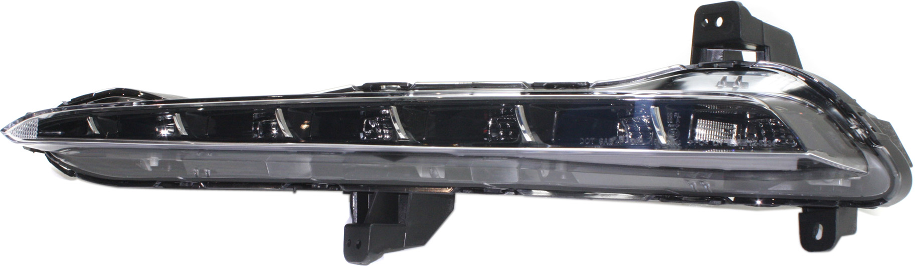 AM SONATA 15-17 DRIVING LAMP LH Assembly Daytime Running Light LED Exc. Hybrid Model SKU REPH111502 Partslink HY2562100 OEM 92207C1000