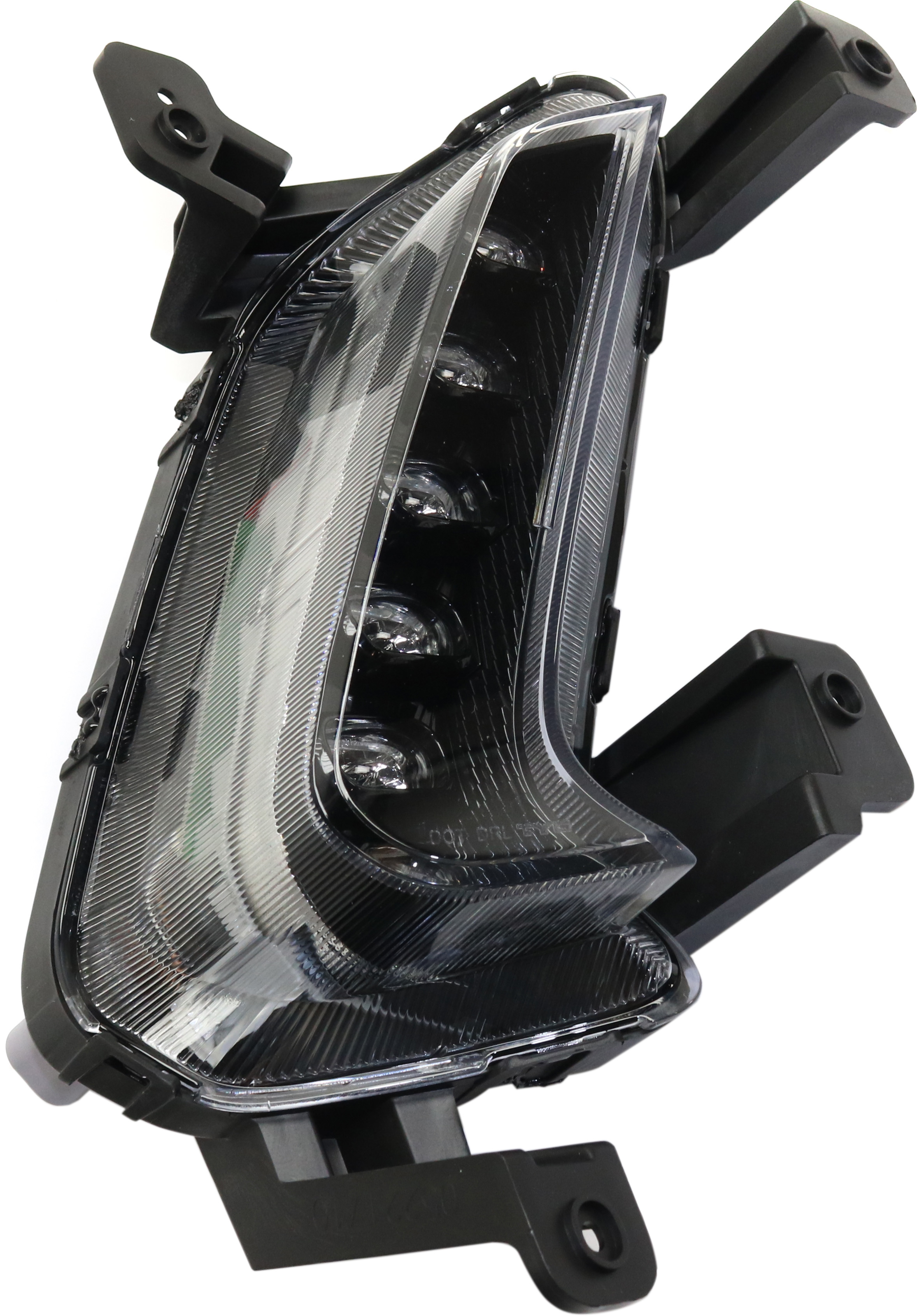 AM ELANTRA 17-18 DRIVING LAMP RH Assembly Daytime Running Light Exc. Sport Model CAPA SKU REPH111503Q Partslink HY2563103C OEM 92208F2100
