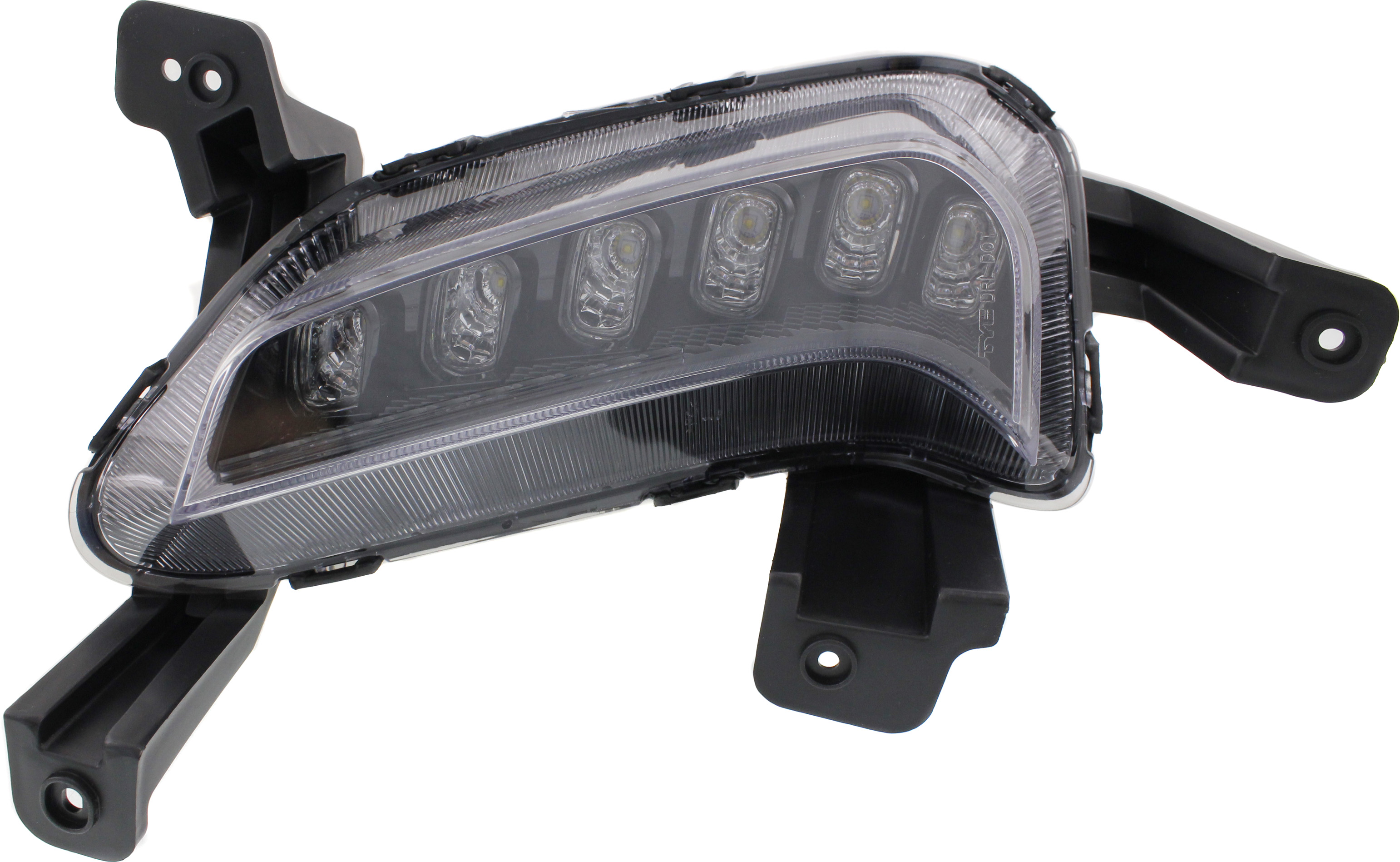 AM ELANTRA 17-18 DRIVING LAMP LH Assembly Daytime Running Light Exc. Sport Model SKU REPH111504 Partslink HY2562103 OEM 92207F2100