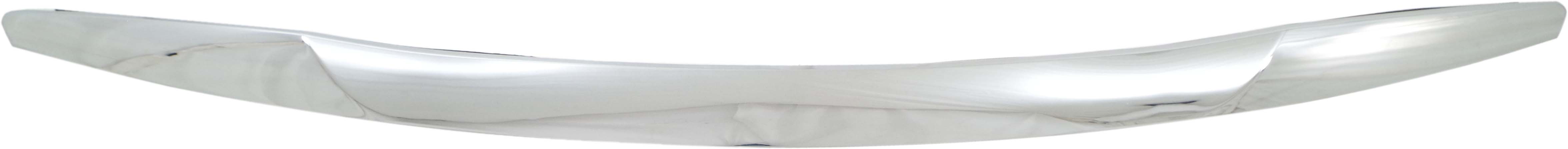 AM SONATA 14-15 HOOD MOLDING Assembly Chrome Exc. Hybrid Model SKU REPH132105 Partslink HY1235104 OEM 863553S701