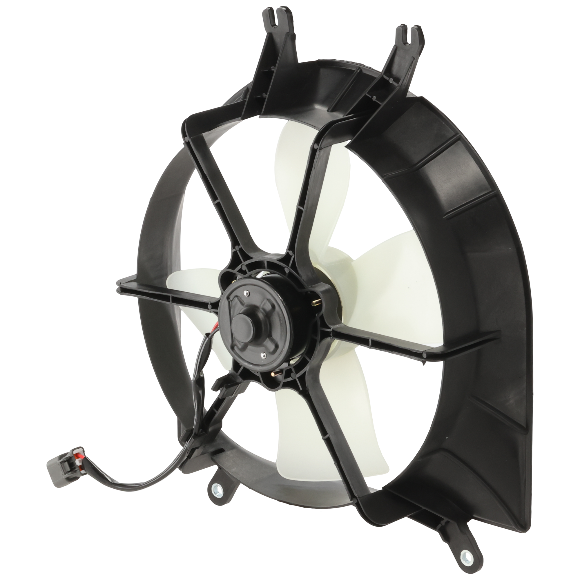 AM CIVIC 99-00 RADIATOR FAN ASSEMBLY Single Fan 4 Cyl 1.6L Engine SKU REPH160909 Partslink HO3115101 OEM 19015P08013-19030PEJ003