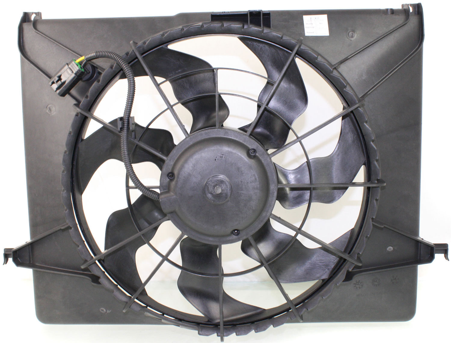 AM SONATA 06-08 RADIATOR FAN ASSEMBLY 2.4L Eng. SKU REPH160928 Partslink HY3117100 OEM 253803K210