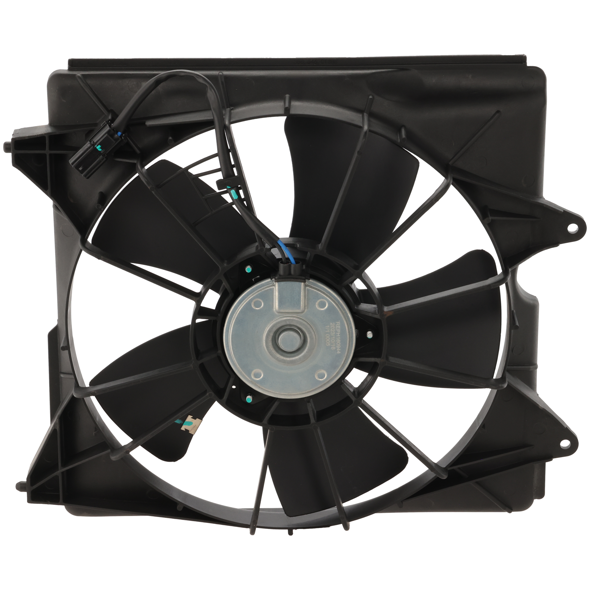 AM ACCORD 08-09 RADIATOR FAN ASSEMBLY LH Single Fan Coupe 6 Cyl 3.5L Engine SKU REPH160944 Partslink HO3115148 OEM 19030R77T01 PFM 19030R70A01 PF