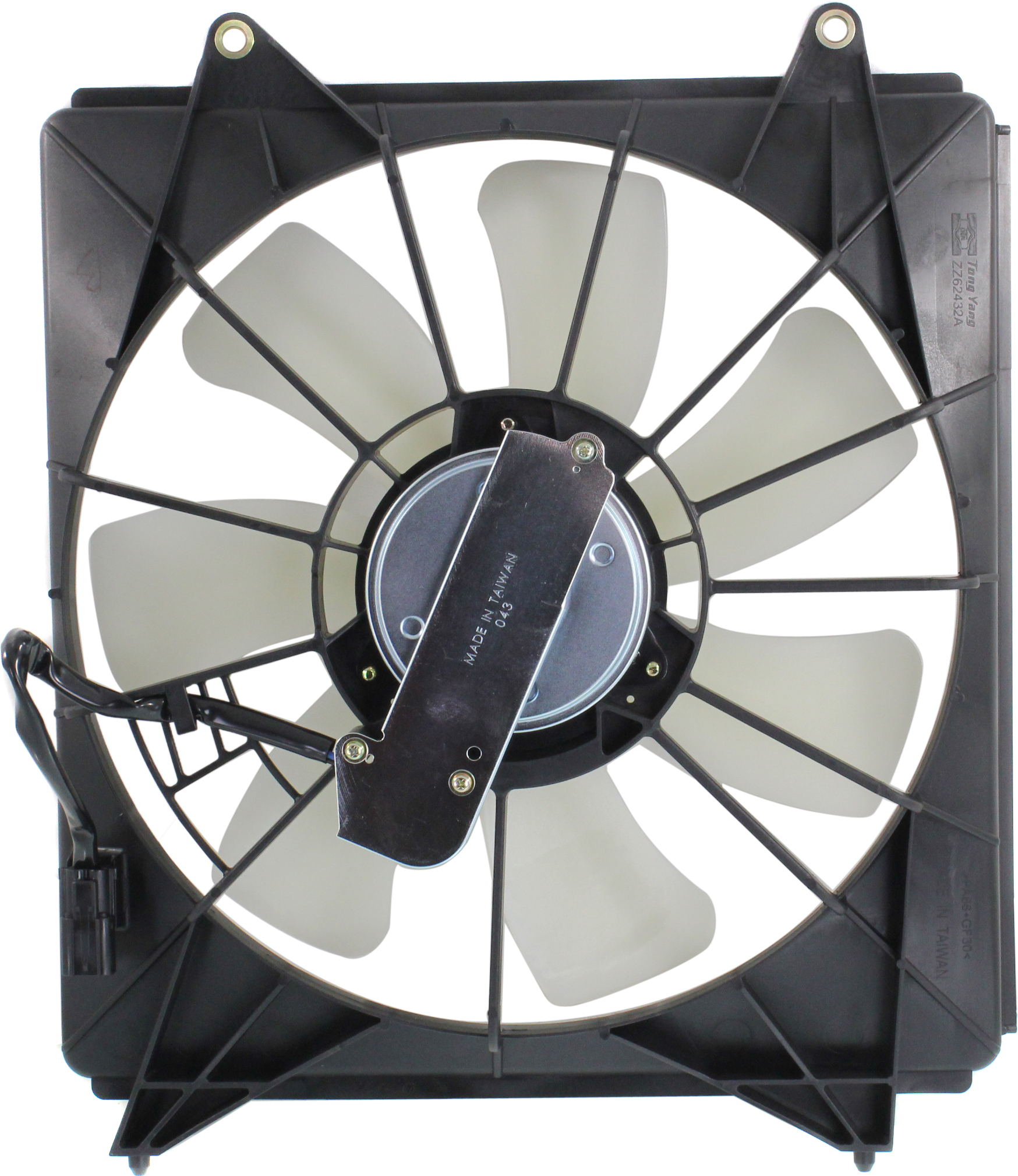 AM ACCORD 13-17 A C CONDENSER FAN ASSEMBLY RH 6 Cyl Eng Coupe Sedan Denso Brand SKU REPH160970 Partslink HO3113133 OEM 386155G0A01 PFM