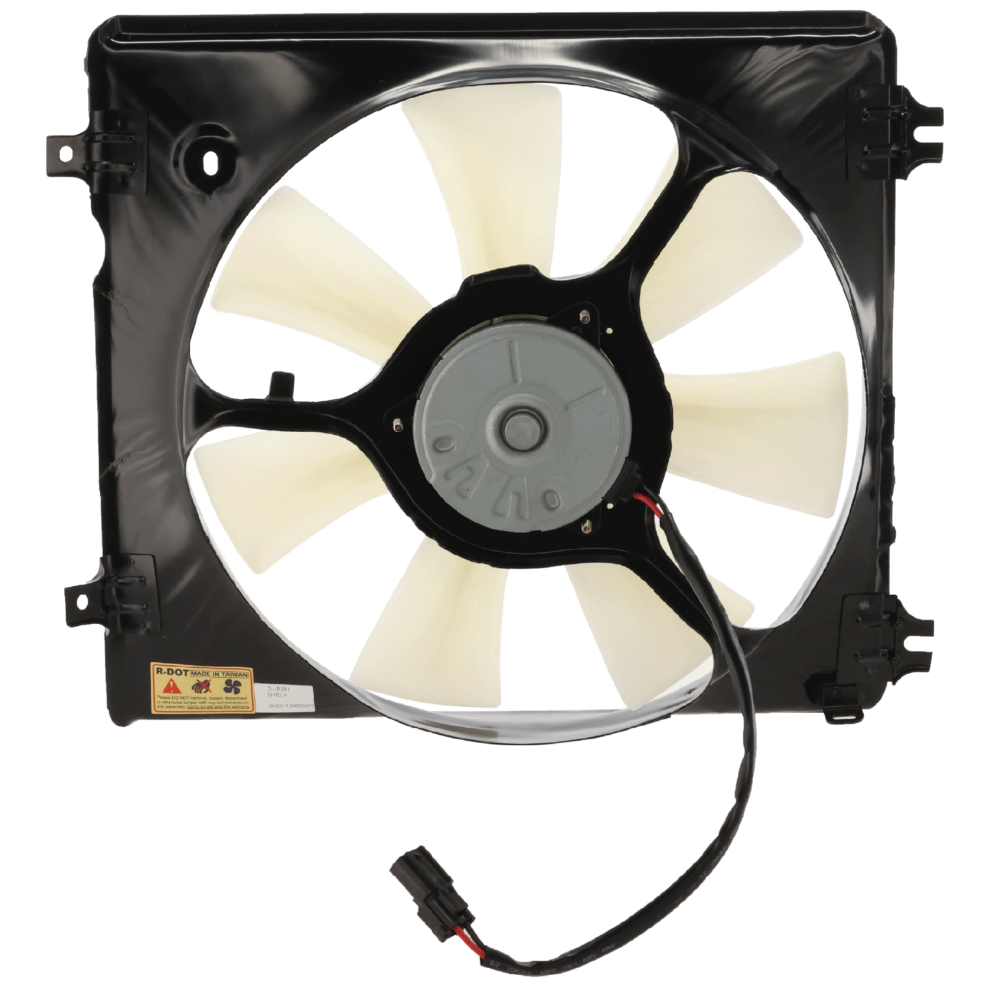 AM ACCORD 08-12 RDX 13-15 A C CONDENSER FAN ASSEMBLY RH Single Fan 2.4-3.5L Engines SKU REPH160972 Partslink HO3113127 OEM 38616R70A01 PFM