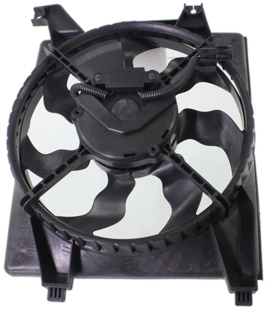 AM ACCENT 06-11 A C CONDENSER FAN ASSEMBLY Hatchback 07-11 Sedan SKU REPH190907 Partslink HY3120100 OEM 977301E000
