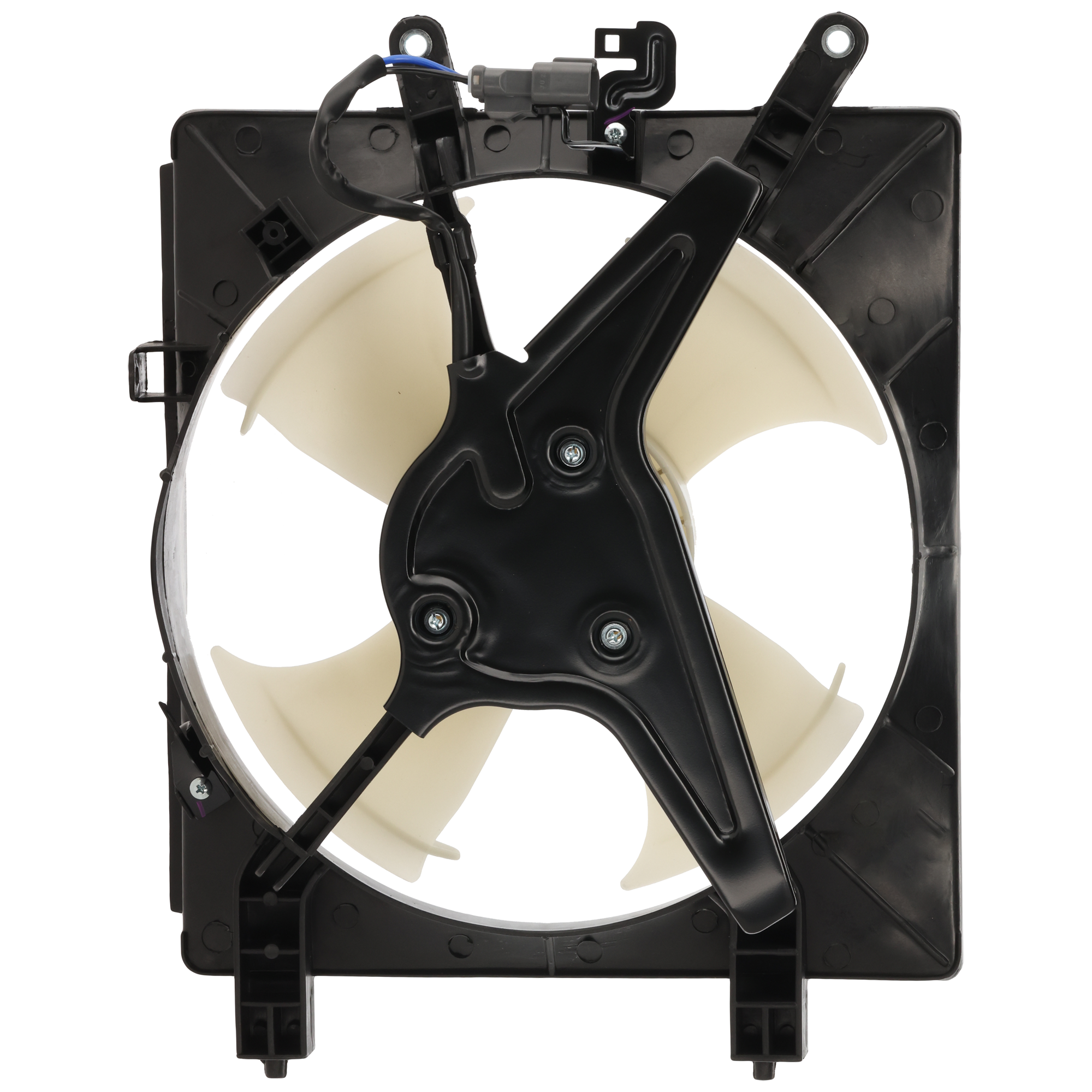 AM CIVIC 01-05 A C FAN SHROUD ASSEMBLY LH 1.7L SKU REPH190912 Partslink HO3113114 OEM 38616PMMA01