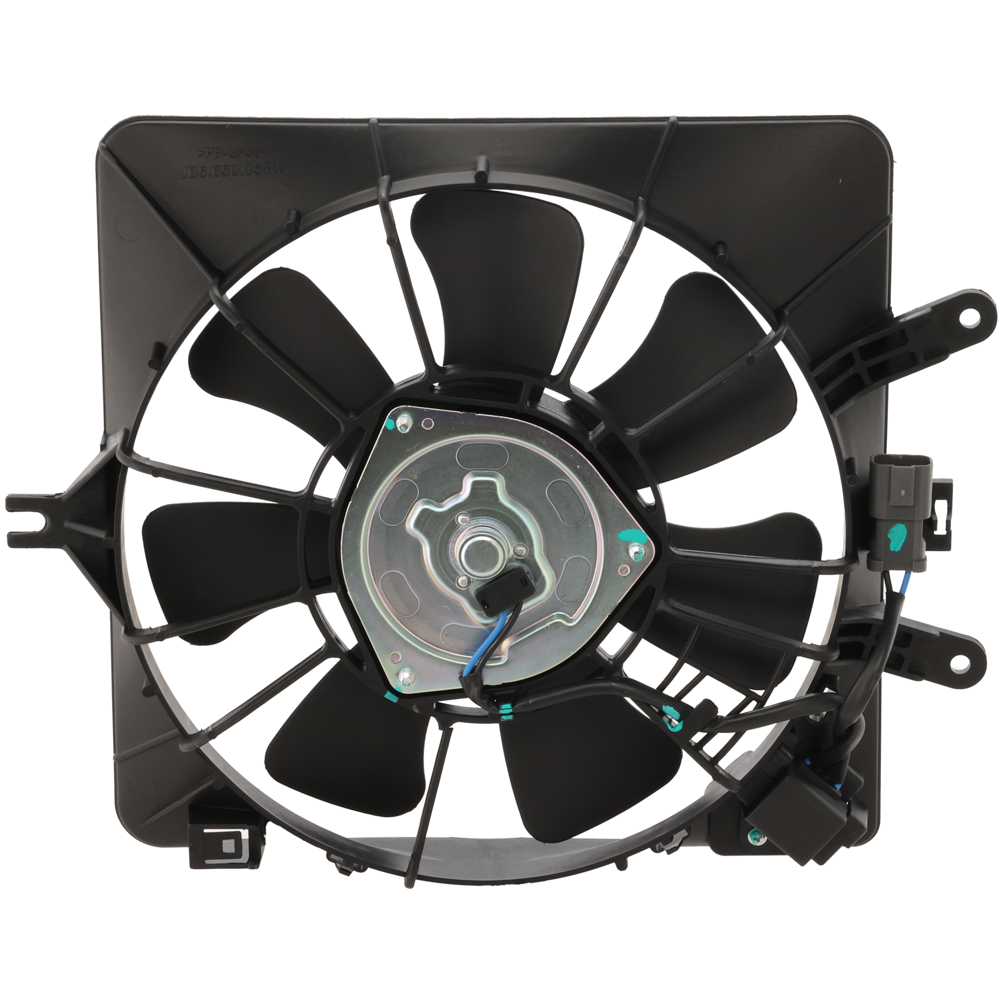 AM FIT 07-08 A C CONDENSER FAN ASSEMBLY Single Fan SKU REPH190914 Partslink HO3120100 OEM 38611PWAJ01-38615RMEA01-38616P