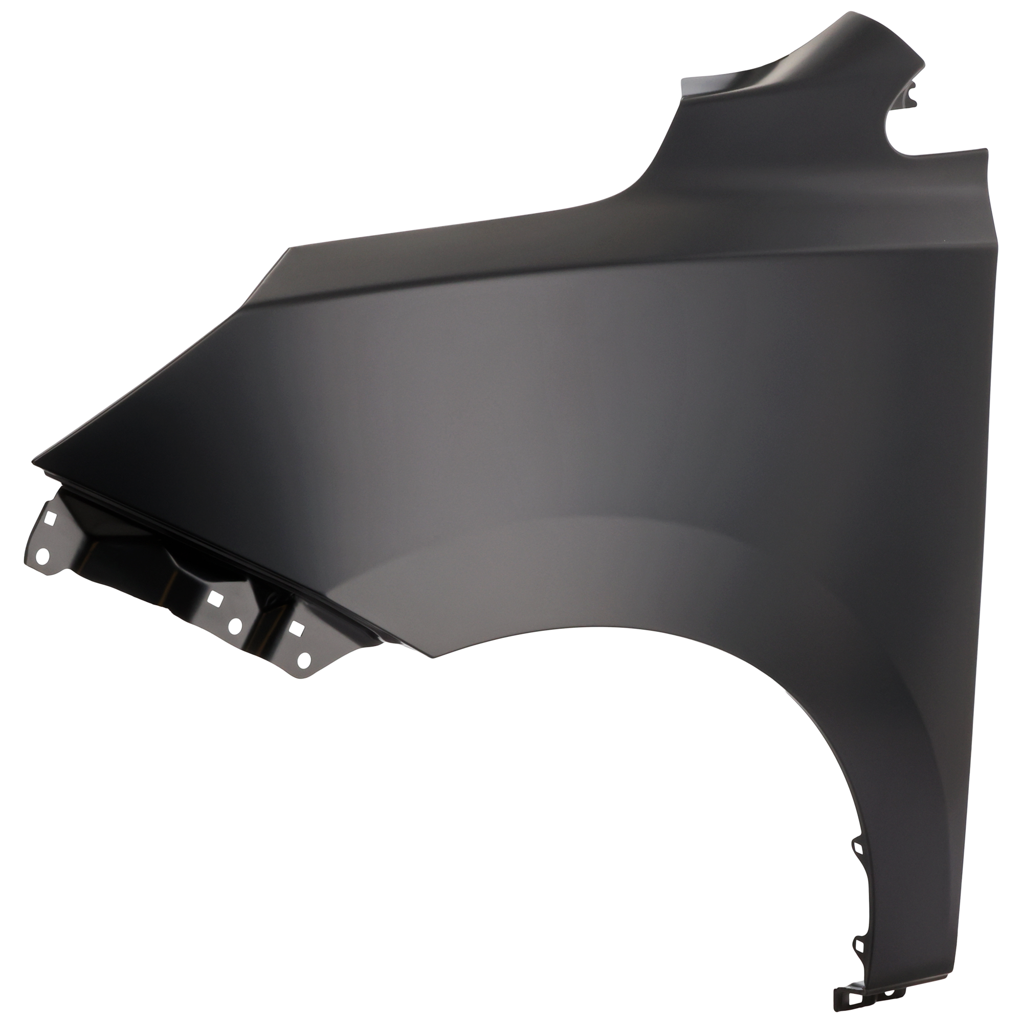 AM TUCSON 10-15 FRONT FENDER LH Primed w o Signal Lamp and Mldg Hole Steel CAPA SKU REPH220112Q Partslink HY1240146C OEM 663112S000