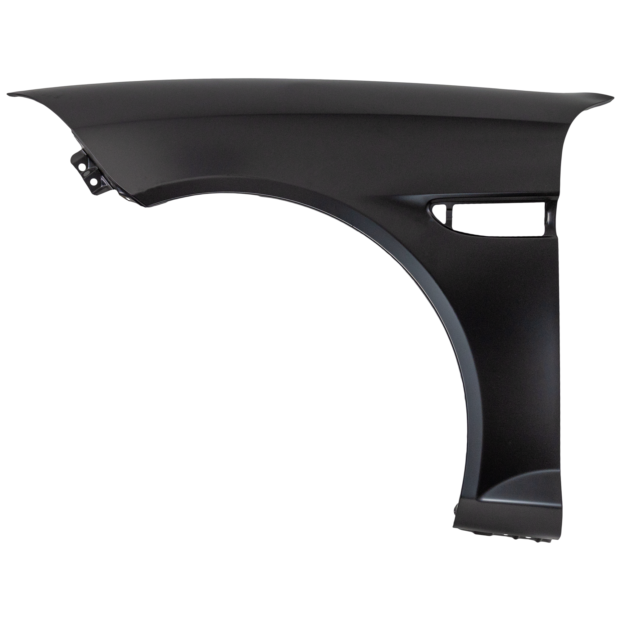 AM TIBURON 07-08 FRONT FENDER LH Primed w Side Lamp Hole SKU REPH220116 Partslink HY1240143 OEM 663112C710