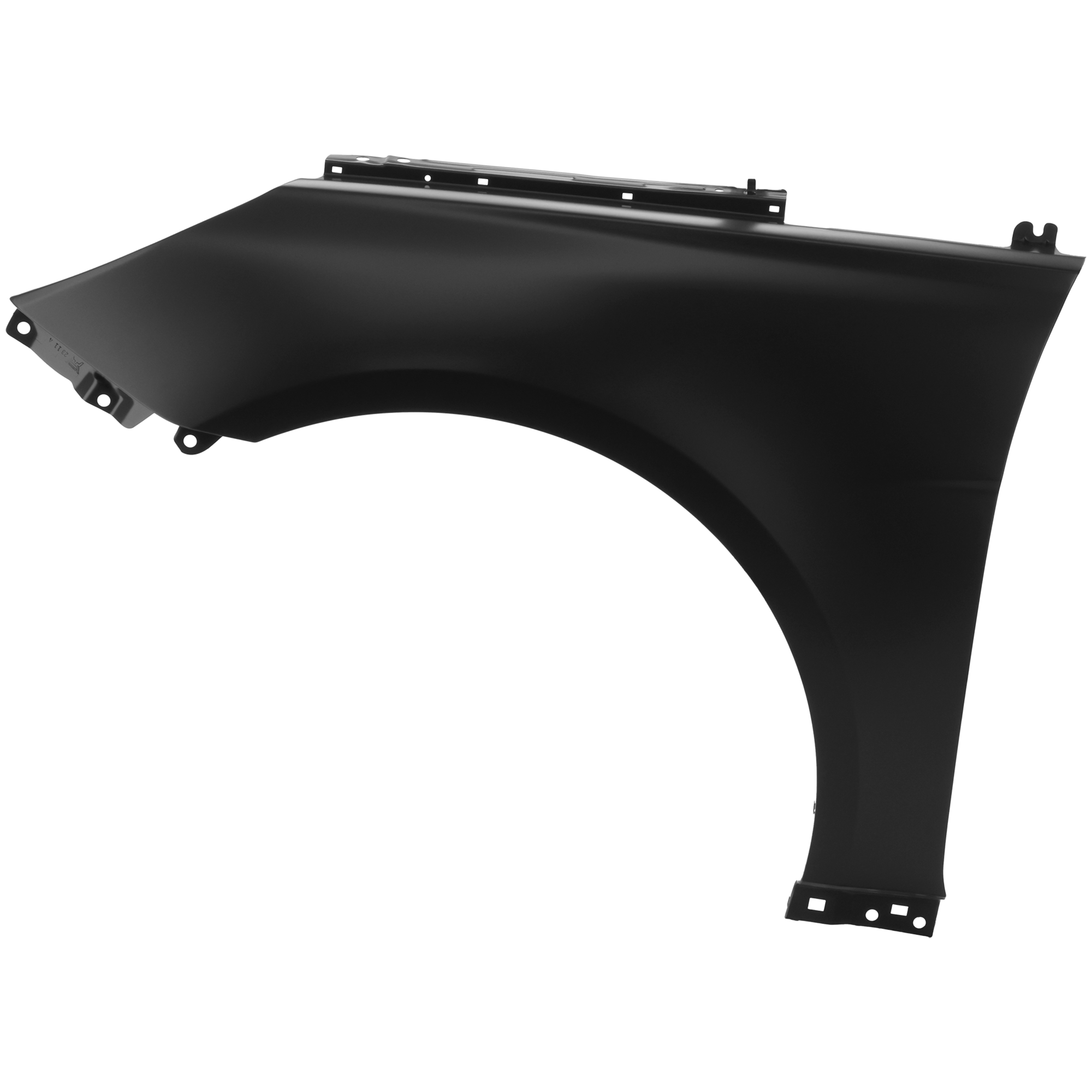 AM SONATA 11-14 FRONT FENDER LH Primed Exc. Hybrid Model Steel w o Side Lamp Holes SKU REPH220120 Partslink HY1240150 OEM 663113Q000