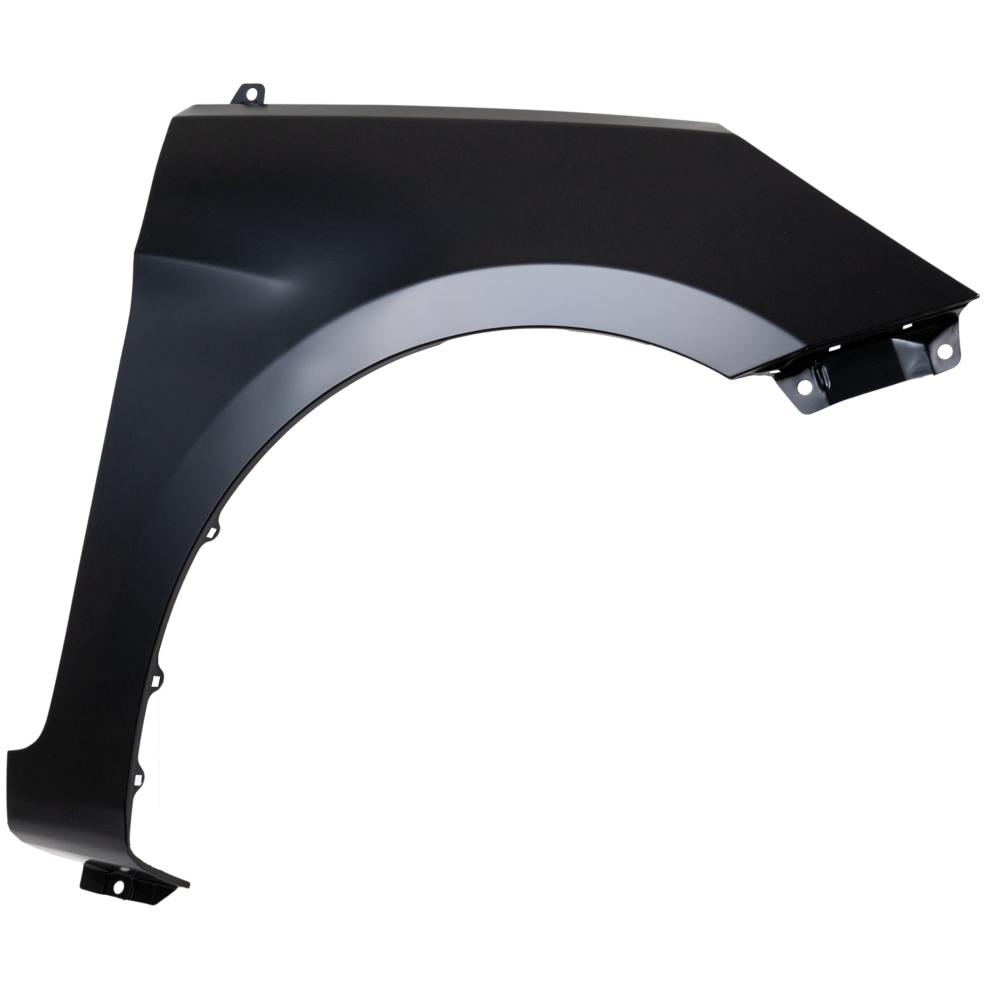 AM ACCENT 12-17 FRONT FENDER RH Primed Hatchback Sedan From 4-1-11 w o Side Lamp Hole CAPA SKU REPH220173Q Partslink HY1241154C OEM 663211R350