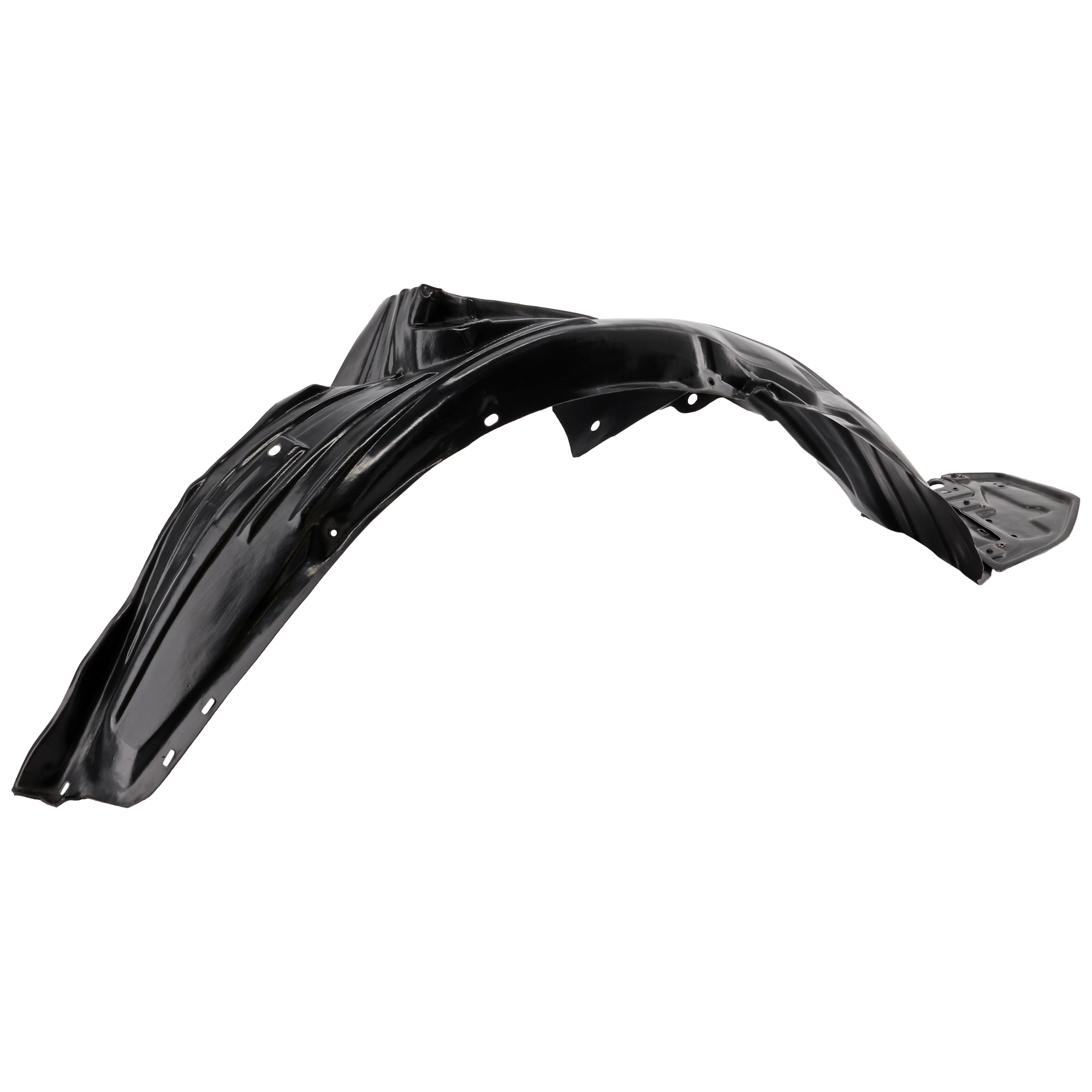 AM FIT 09-14 FRONT FENDER LINER RH Plastic Injection Form Base DX LX Models SKU REPH222109 Partslink HO1249132 OEM 74100TK6A52
