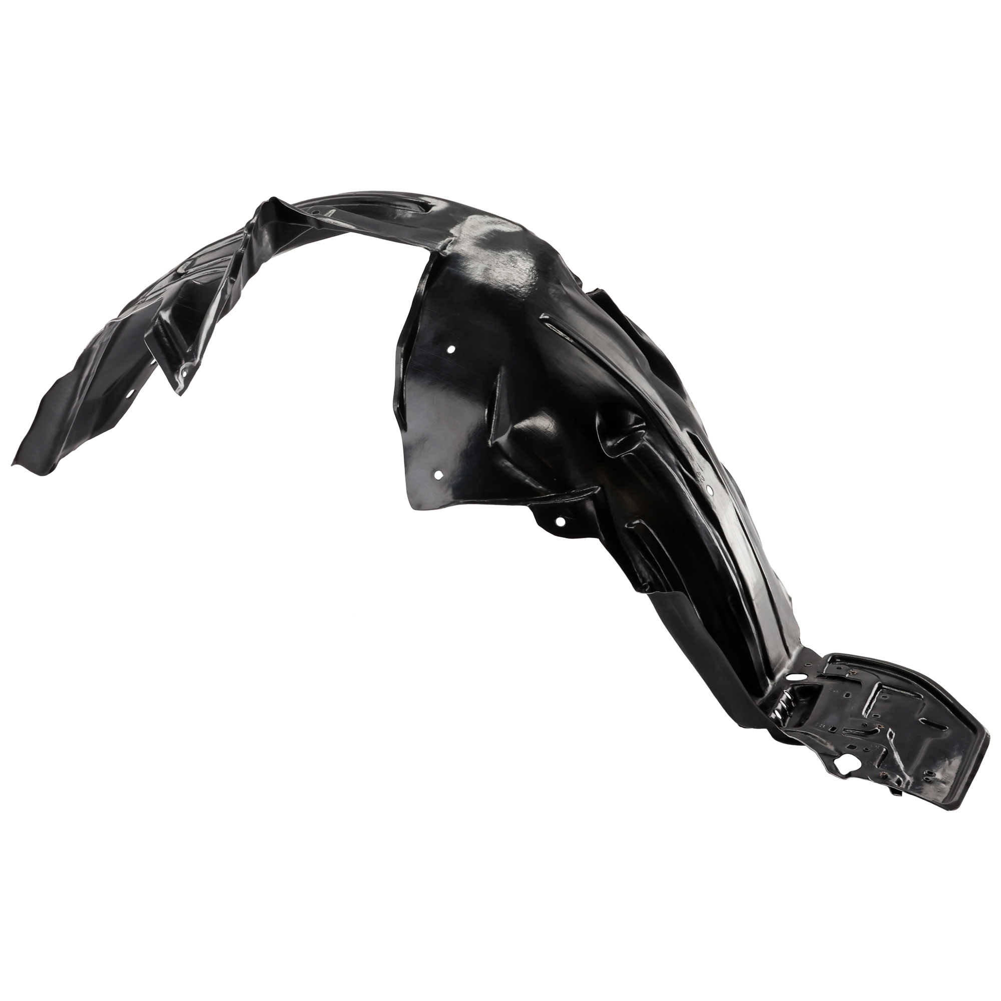 AM FIT 09-14 FRONT FENDER LINER LH Plastic Injection Form Base DX LX Models SKU REPH222110 Partslink HO1248132 OEM 74150TK6A52