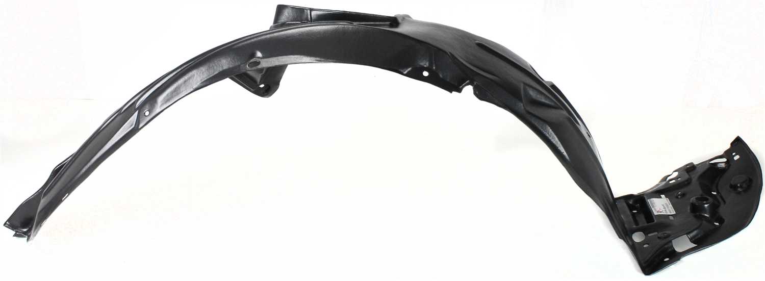 AM FIT 09-11 FRONT FENDER LINER RH Sport Model SKU REPH222111 Partslink HO1249133 OEM 74101TK6A01