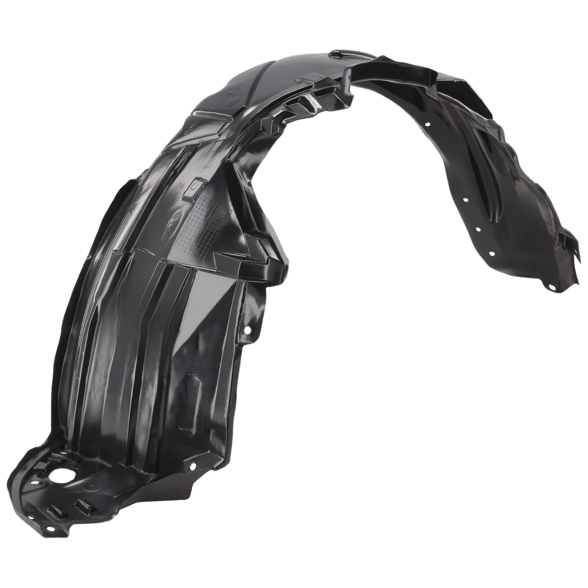 AM CIVIC 06-11 FRONT FENDER LINER RH Auto Trans Man Trans Coupe SKU REPH222127 Partslink HO1249130 HO1251106 OEM 74101SVBA00-74101SVAA00