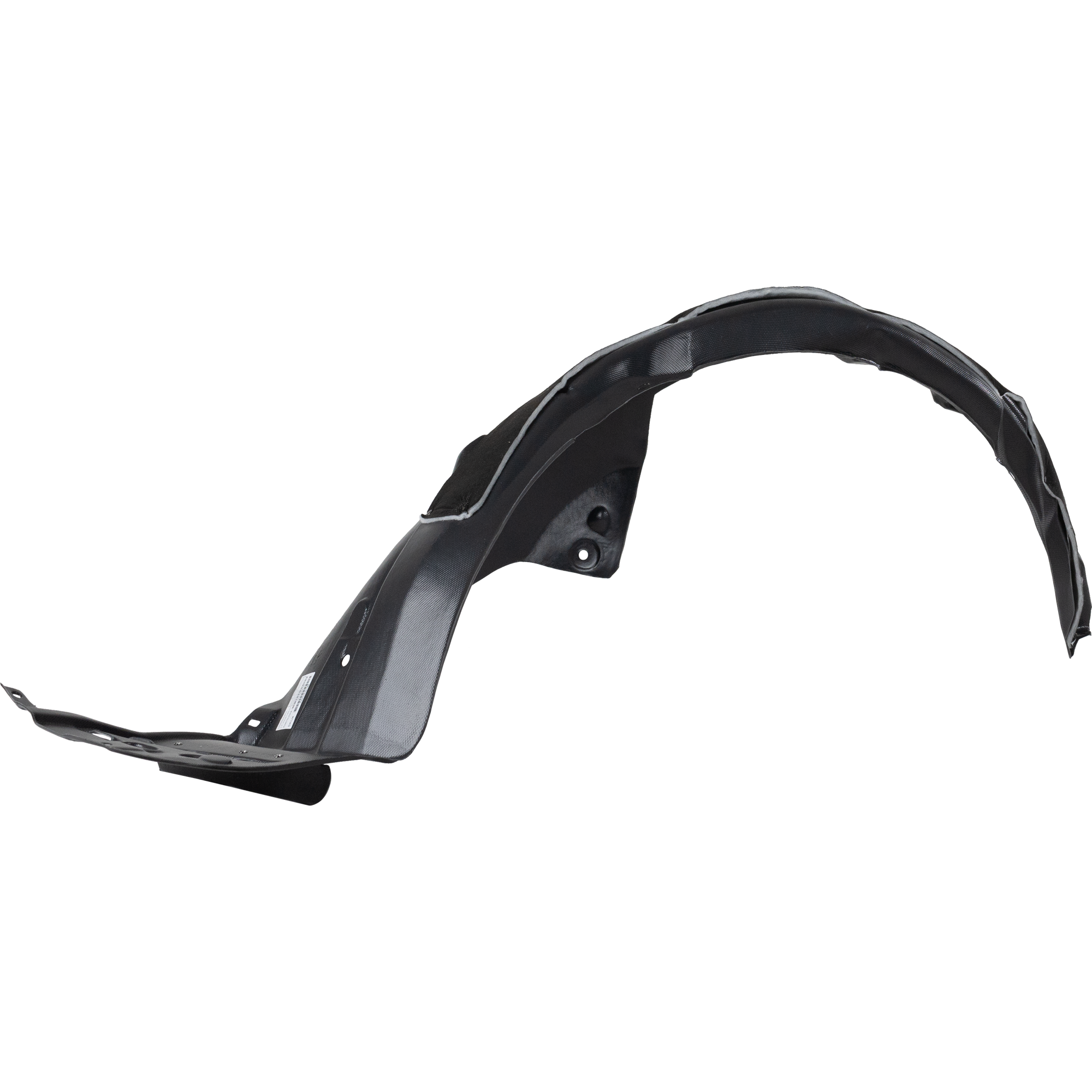 AM ACCORD 13-15 FRONT FENDER LINER LH w Insulation Foam Exc. Hybrid Model Sedan SKU REPH222164 Partslink HO1248150 OEM 74150T2AA00