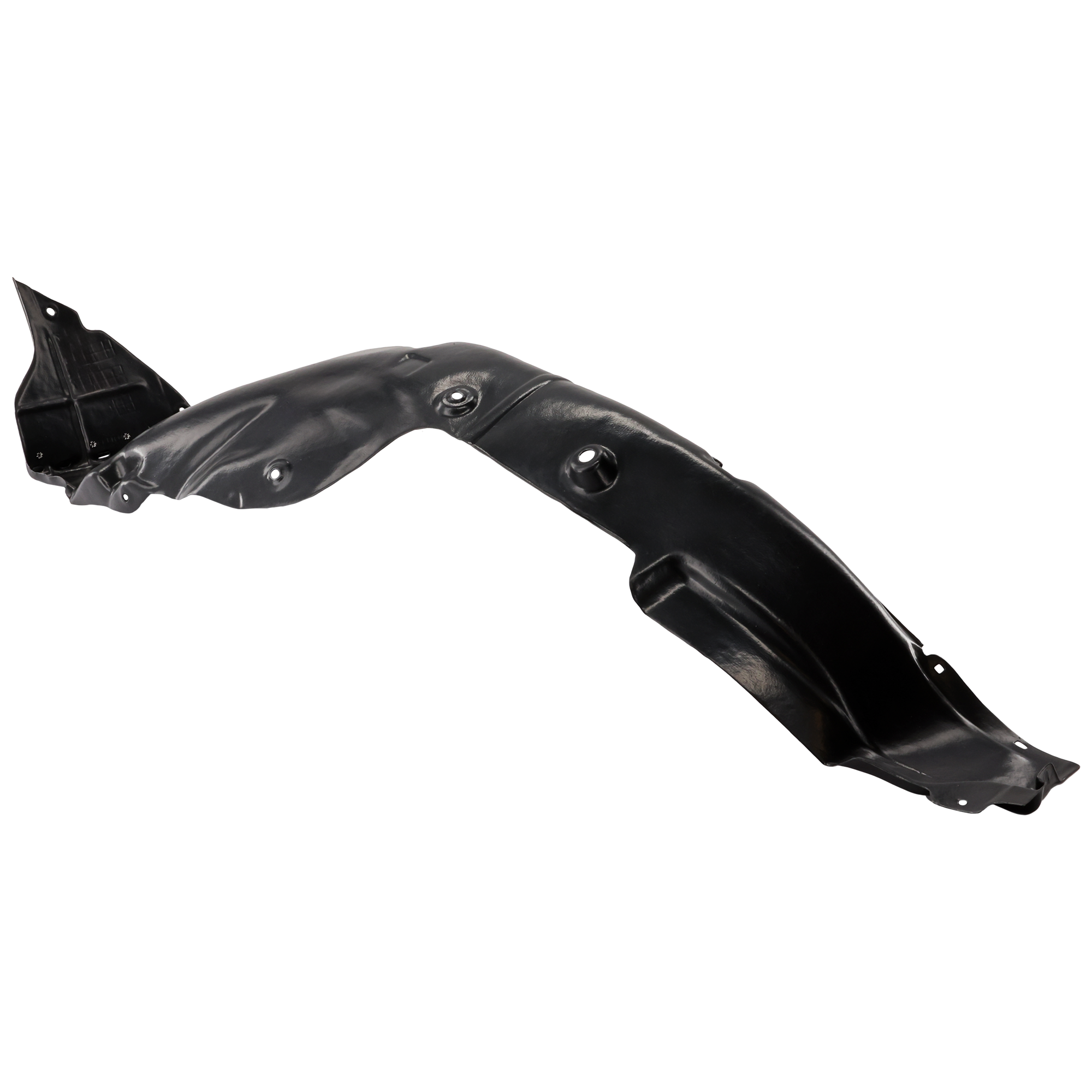 AM VELOSTER 13-15 FRONT FENDER LINER RH Polypropylene Vacuum Form From 4-30-13 To 12-23-14 w Turbo SKU REPH222175 Partslink HY1249160 OEM 868122V510 PFM