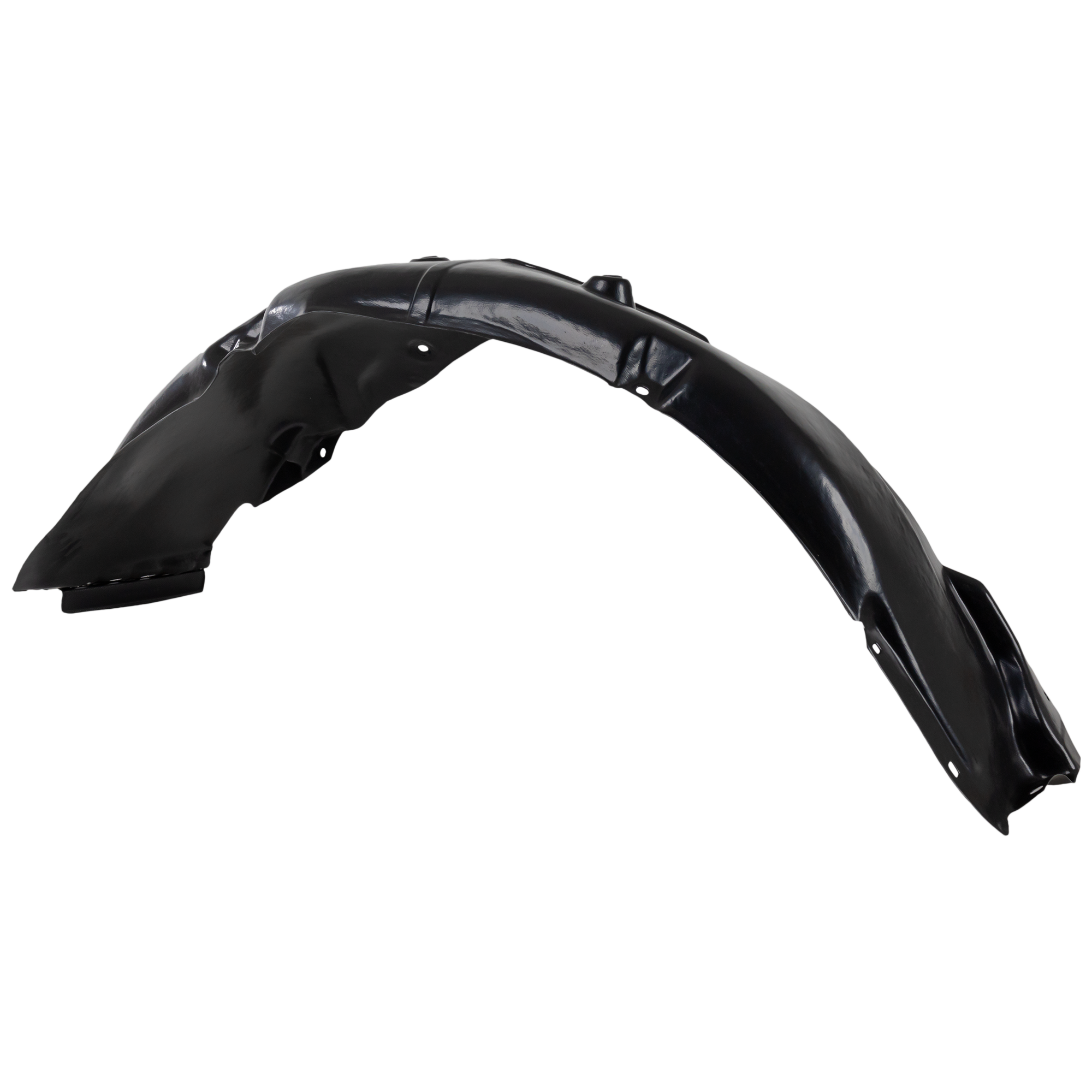 AM VELOSTER 13-15 FRONT FENDER LINER LH Polypropyene Vacuum Form From 4-30-13 To 12-23-14 w Turbo SKU REPH222176 Partslink HY1248160 OEM 868112V510 PFM