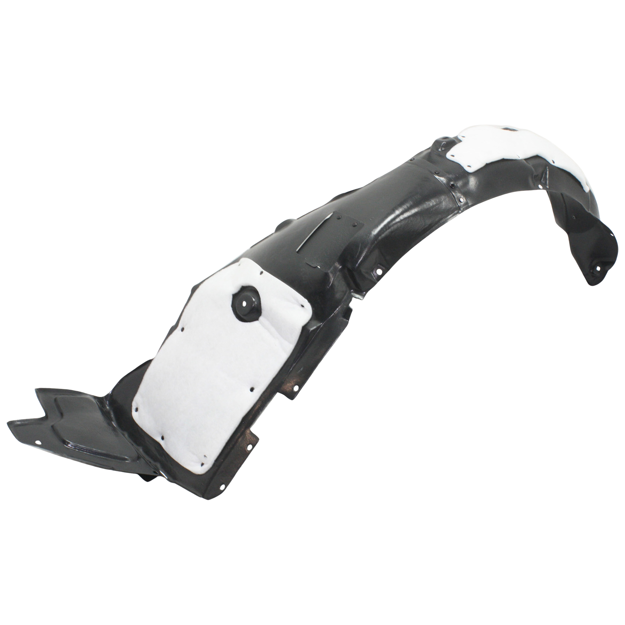 AM SONATA 14-14 FRONT FENDER LINER LH Exc. Hybrid Model Plastic Injection Form SKU REPH222180 Partslink HY1248135 OEM 868113Q700
