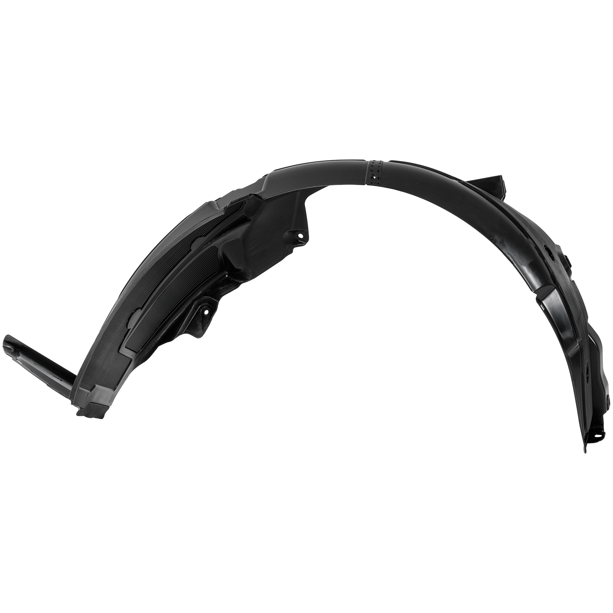 AM ACCENT 13-17 FRONT FENDER LINER LH Hatchback Sedan 14-17 From 6-10-13 CAPA SKU REPH222182Q Partslink HY1248136C OEM 868111R010