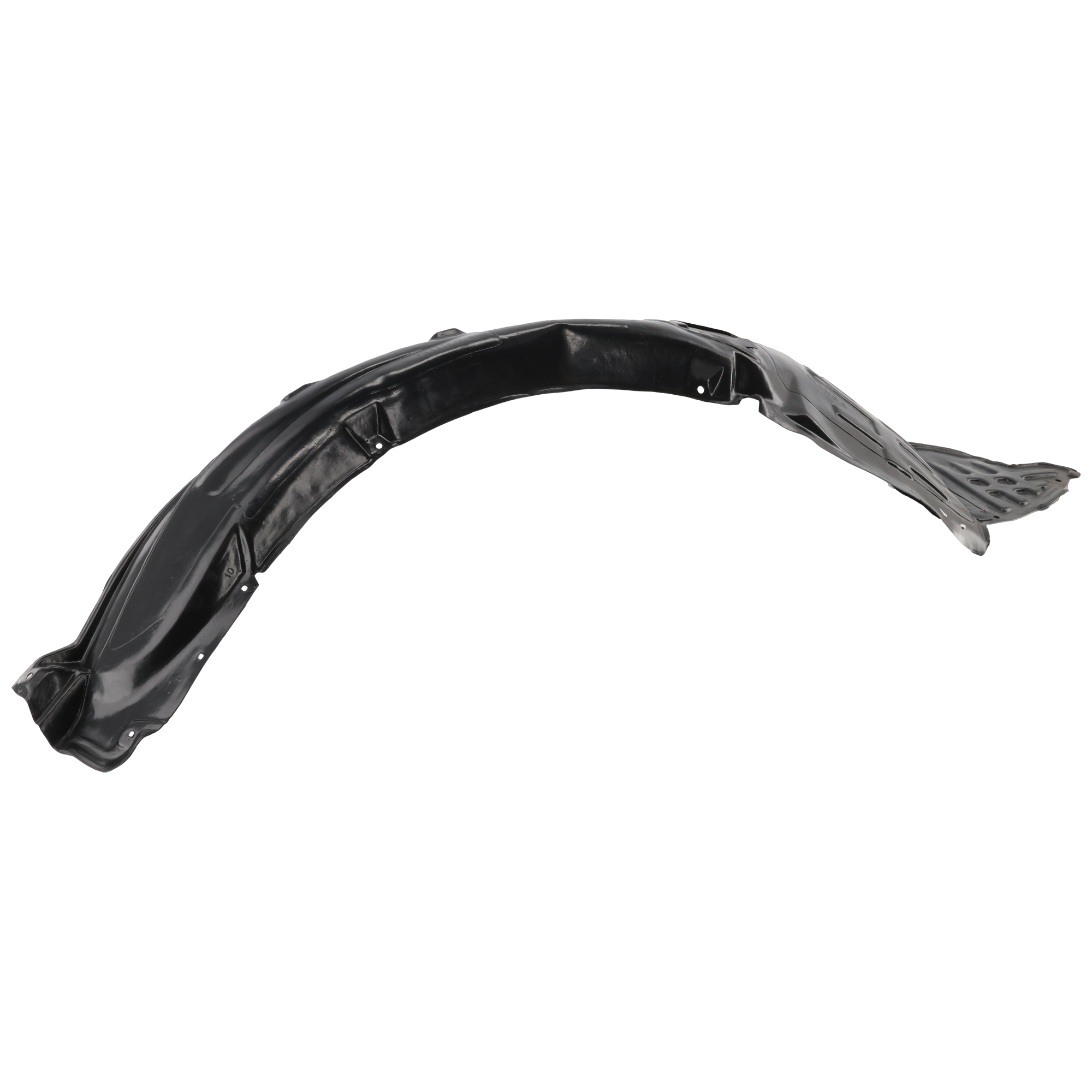 AM SONATA 11-13 FRONT FENDER LINER RH Vacuum Form w Sport Suspension SE Model SKU REPH222187 Partslink HY1249134 OEM 868123Q500