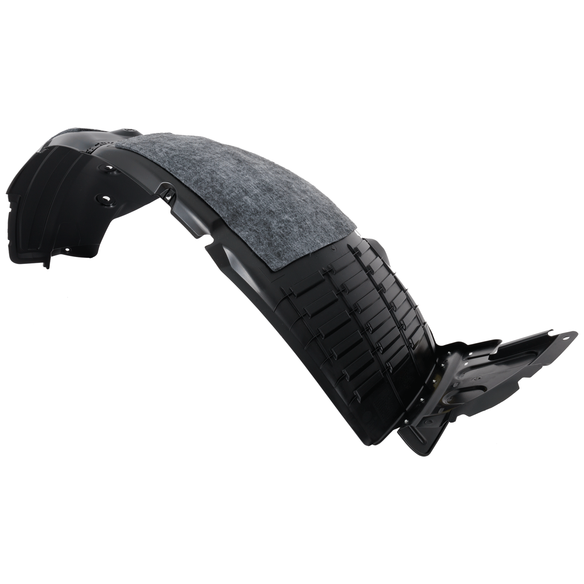 AM SANTA FE 13-16 FRONT FENDER LINER RH Plastic Injection Form CAPA SKU REPH222191Q Partslink HY1249129C OEM 86812B8000