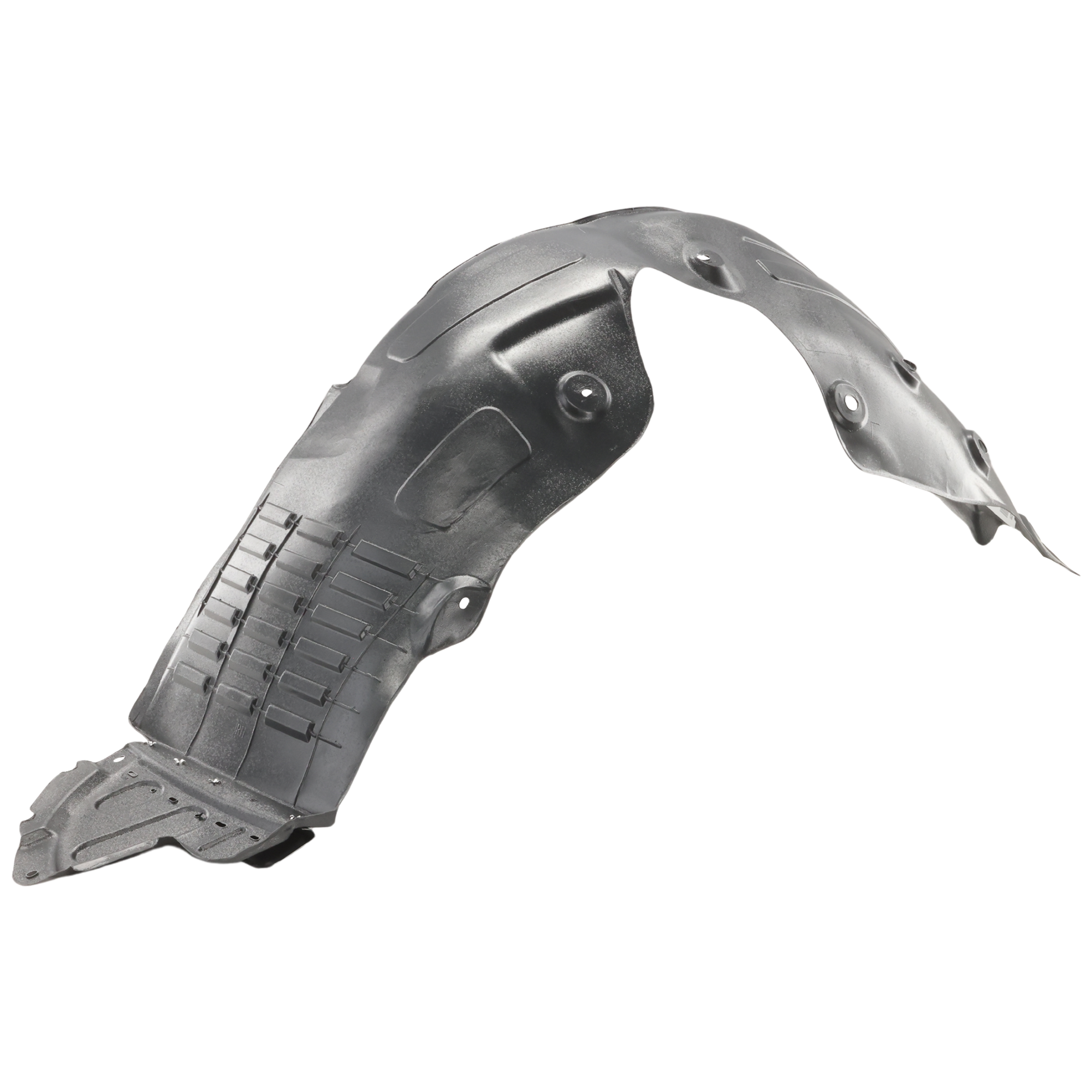 AM SANTA FE 13-16 FRONT FENDER LINER RH Plastic Vacuum Form SKU REPH222191 Partslink HY1249129 OEM 86812B8000