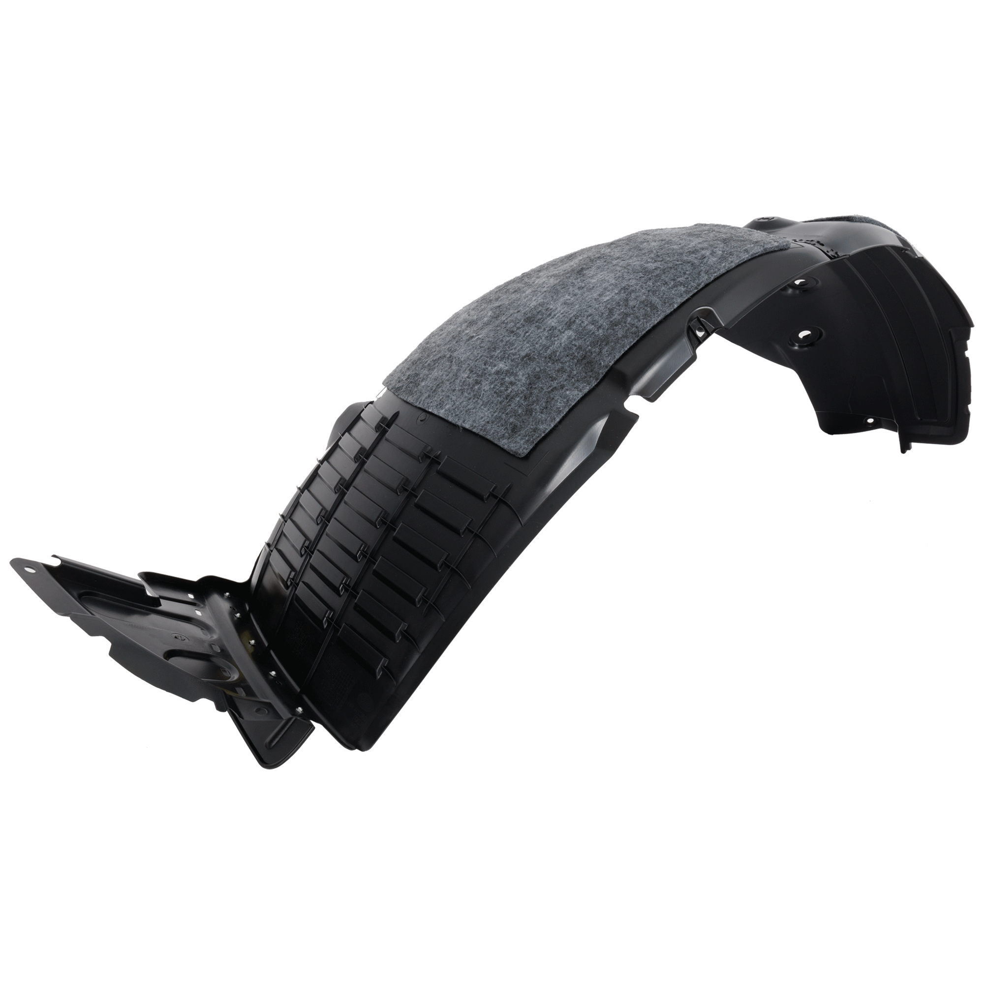AM SANTA FE 13-16 FRONT FENDER LINER LH Plastic Injection Form CAPA SKU REPH222192Q Partslink HY1248129C OEM 86811B8000