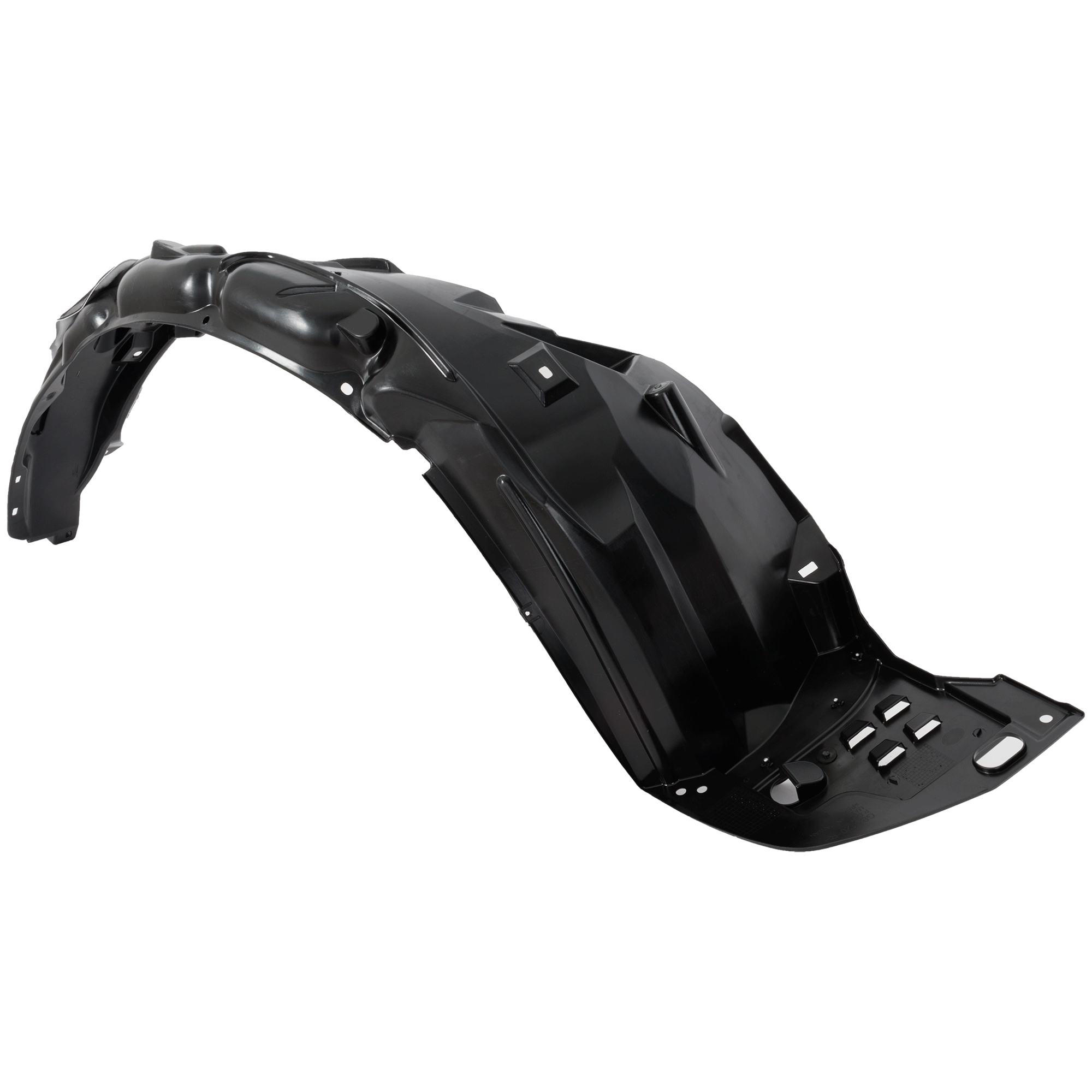 AM CIVIC 12-15 FRONT FENDER LINER RH Coupe Sedan Canada USA Built Vehicle Plastic Injection Form CAPA SKU REPH222301Q Partslink HO1249142C HO1249166C HO1249167C OEM 74101TS8A00-74101TS8A10-74101T