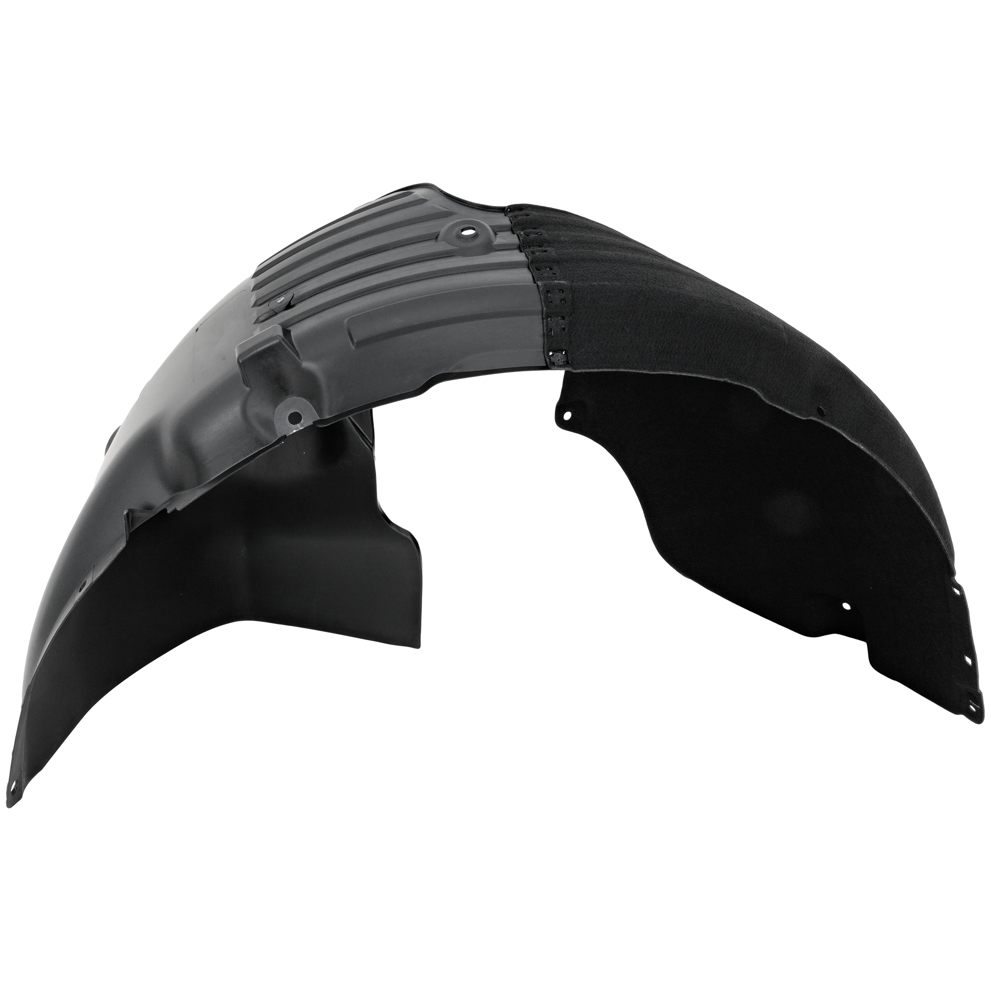 AM SONATA 15-17 FRONT FENDER LINER LH Exc. Limited 2.4L Eng Sport Ultimate Hybrid Models CAPA SKU REPH222308Q Partslink HY1248154C OEM 86811C2000