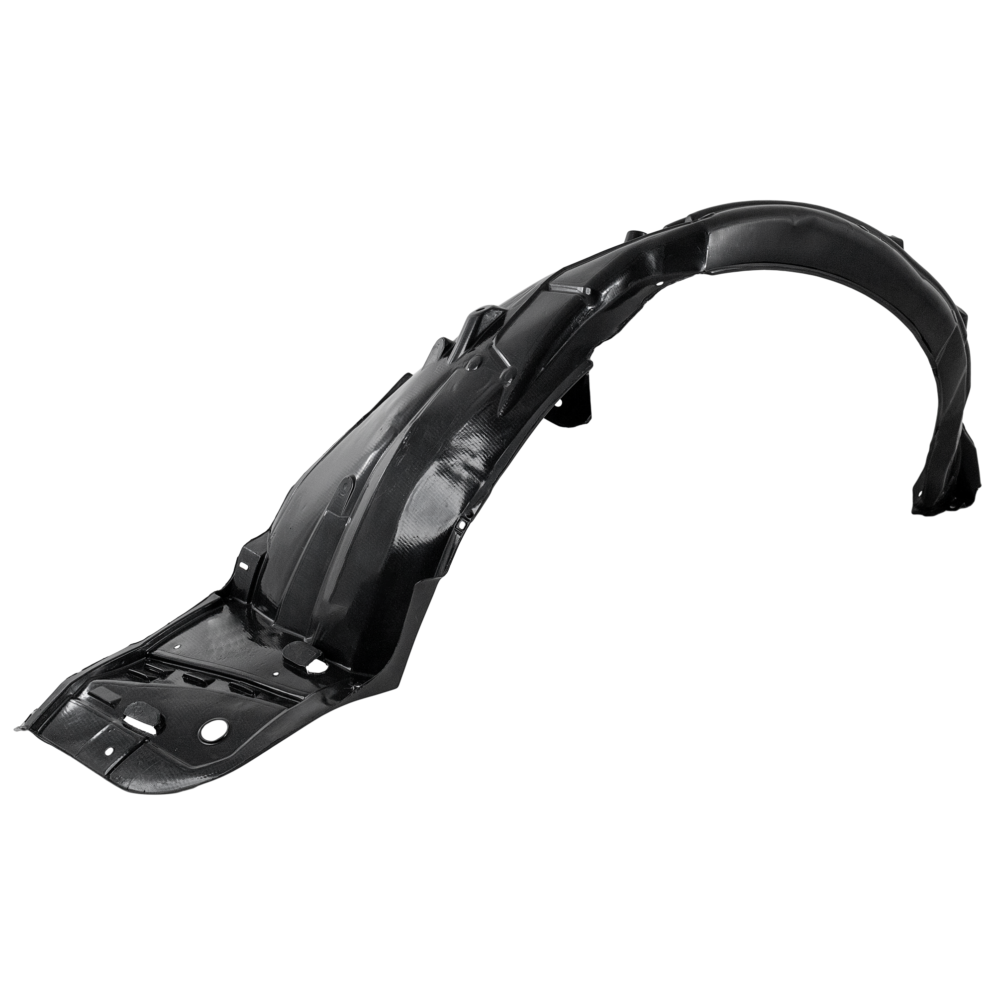 AM ACCORD 16-17 FRONT FENDER LINER LH w o Insulation Foam Exc. Hybrid Model Sedan CAPA SKU REPH222318Q Partslink HO1248157C OEM 74150T2AA01