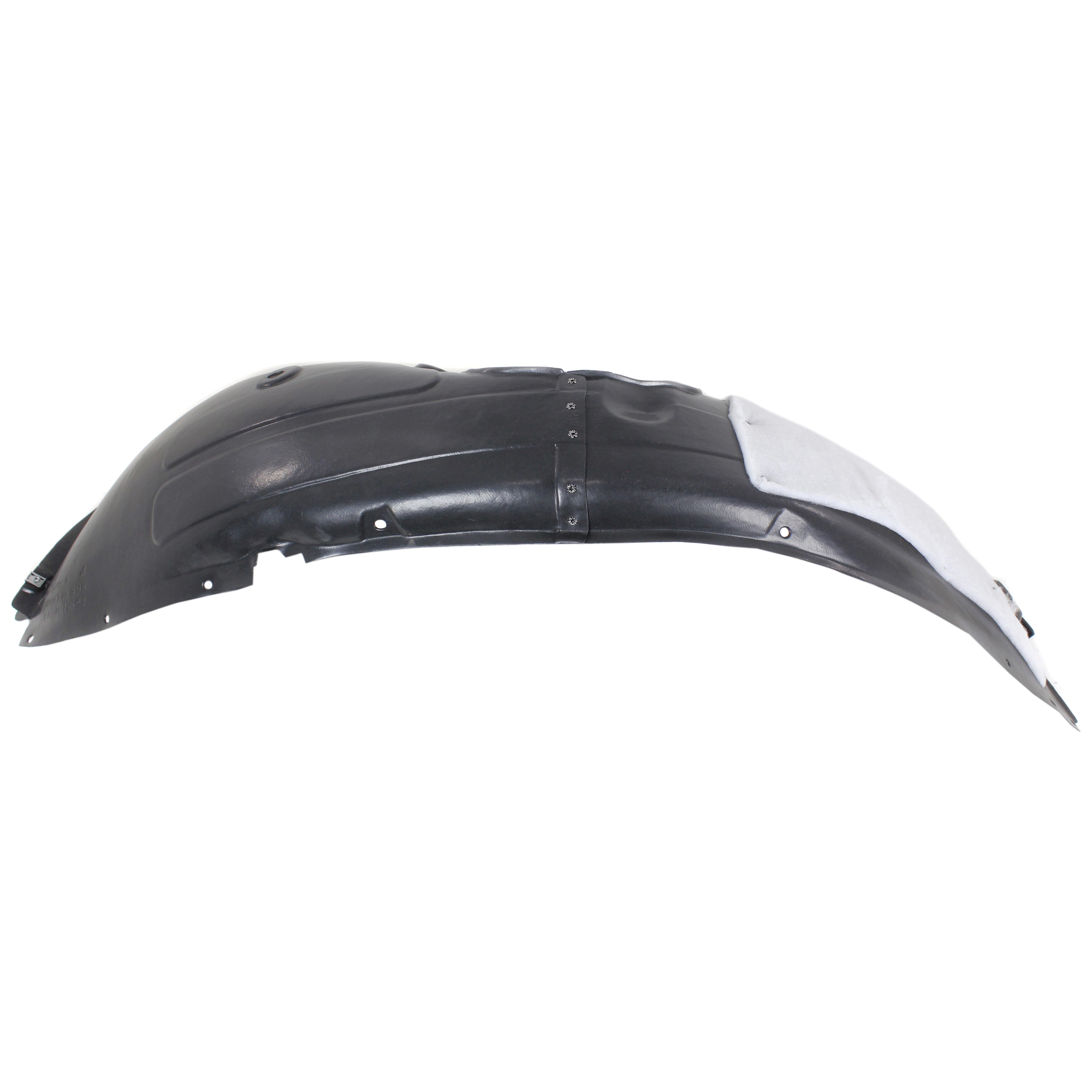 AM TUCSON 16-18 FRONT FENDER LINER LH Plastic Injection Form Non Ulsan Plant 2 CAPA SKU REPH222322Q Partslink HY1248156C OEM 86811D3000