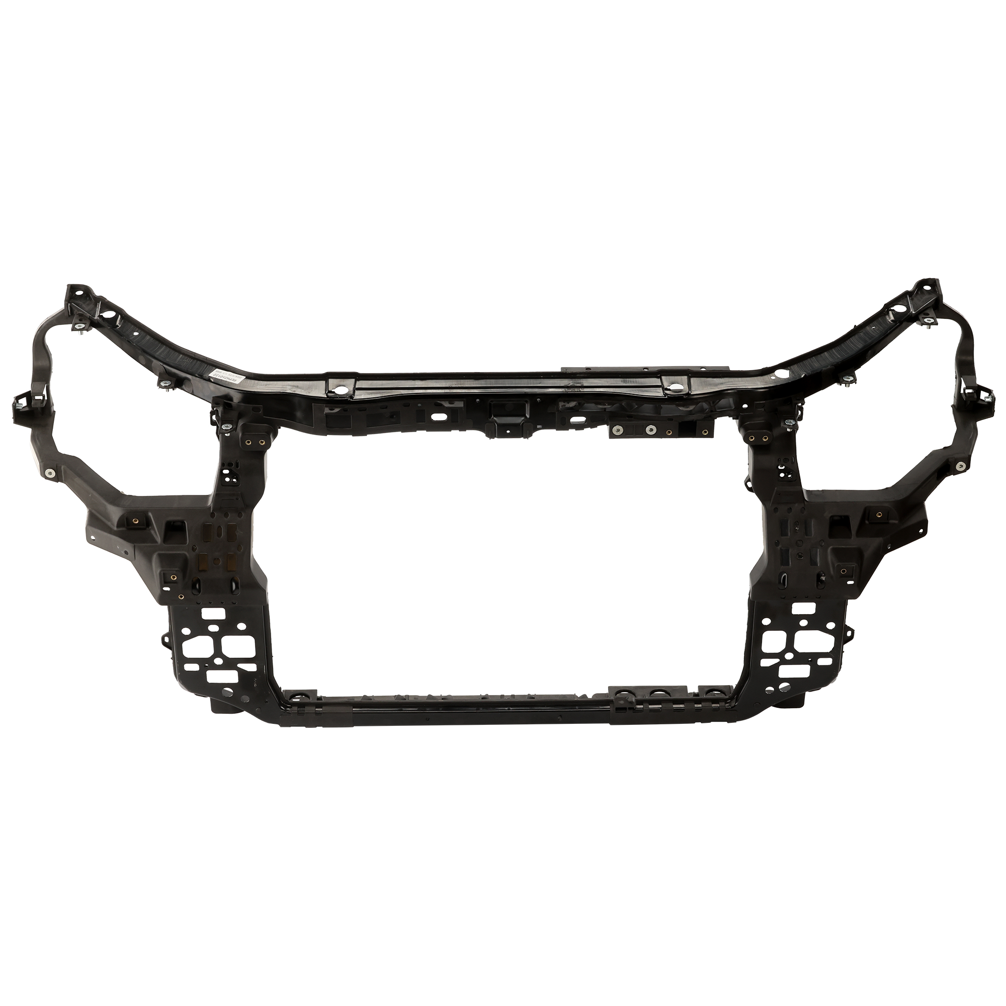 AM SANTA FE 10-12 RADIATOR SUPPORT Plastic with Steel SKU REPH250122 Partslink HY1225168 OEM 641010W500