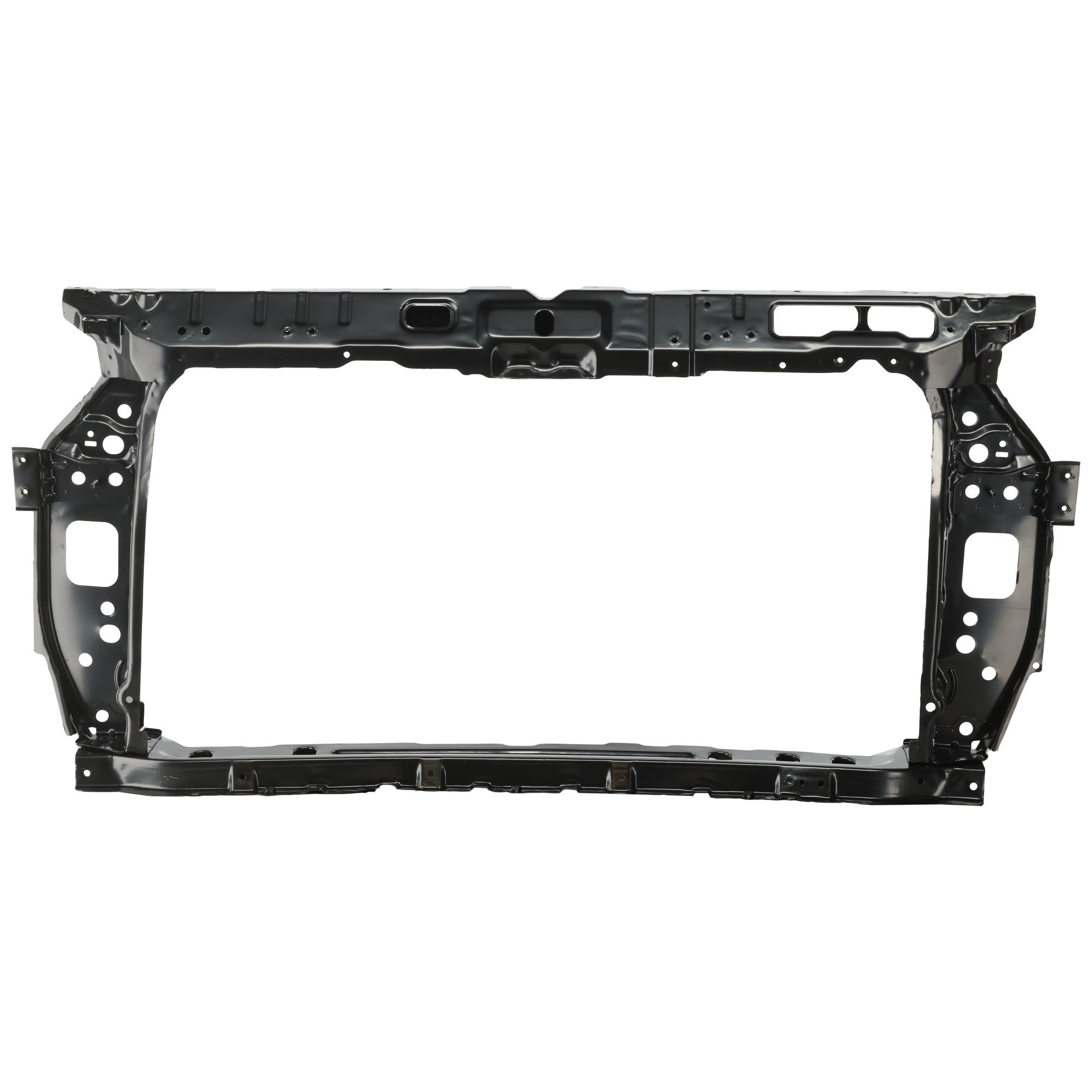 AM ACCENT 14-17 RADIATOR SUPPORT Assembly Steel Hatchback Sedan From 10-11-13 SKU REPH250130 Partslink HY1225177 OEM 641011R301